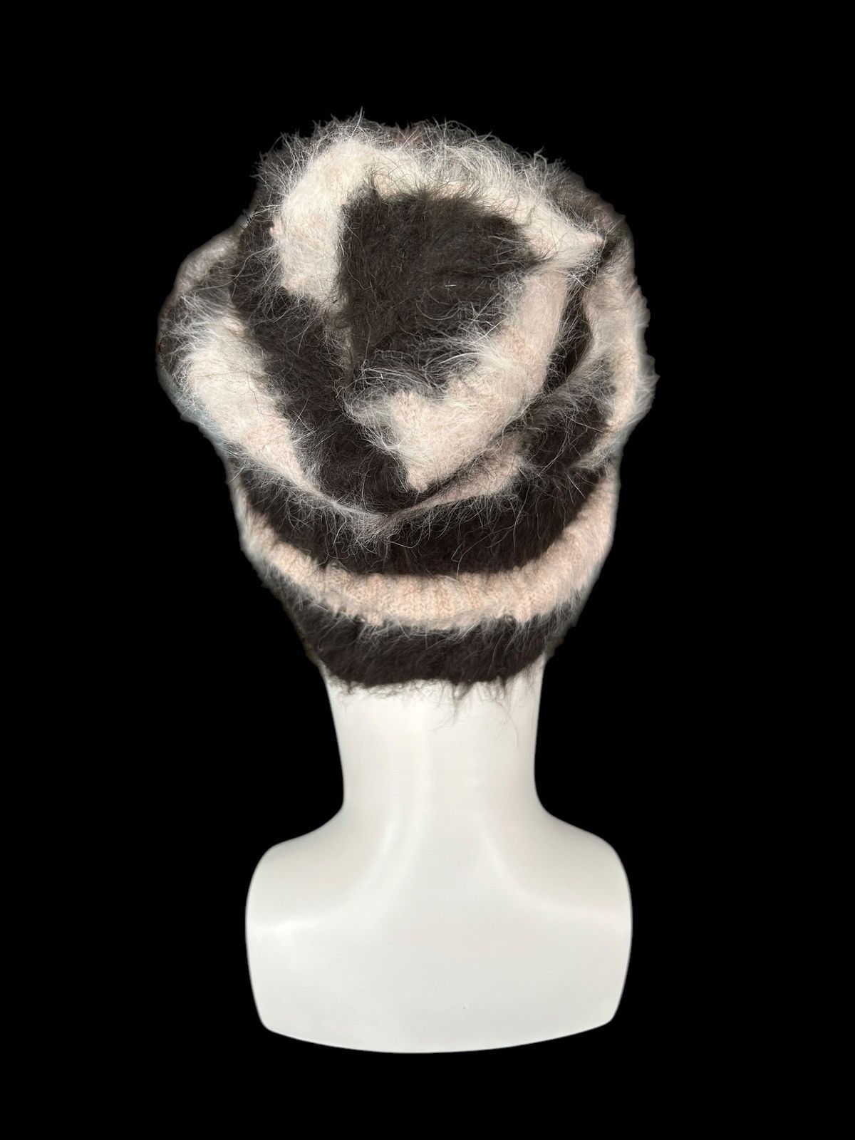 Japanese Brand × Kapital × Vintage Japanese Hairy Fur Bieg Beanie Hats Size ONE SIZE - 3 Thumbnail
