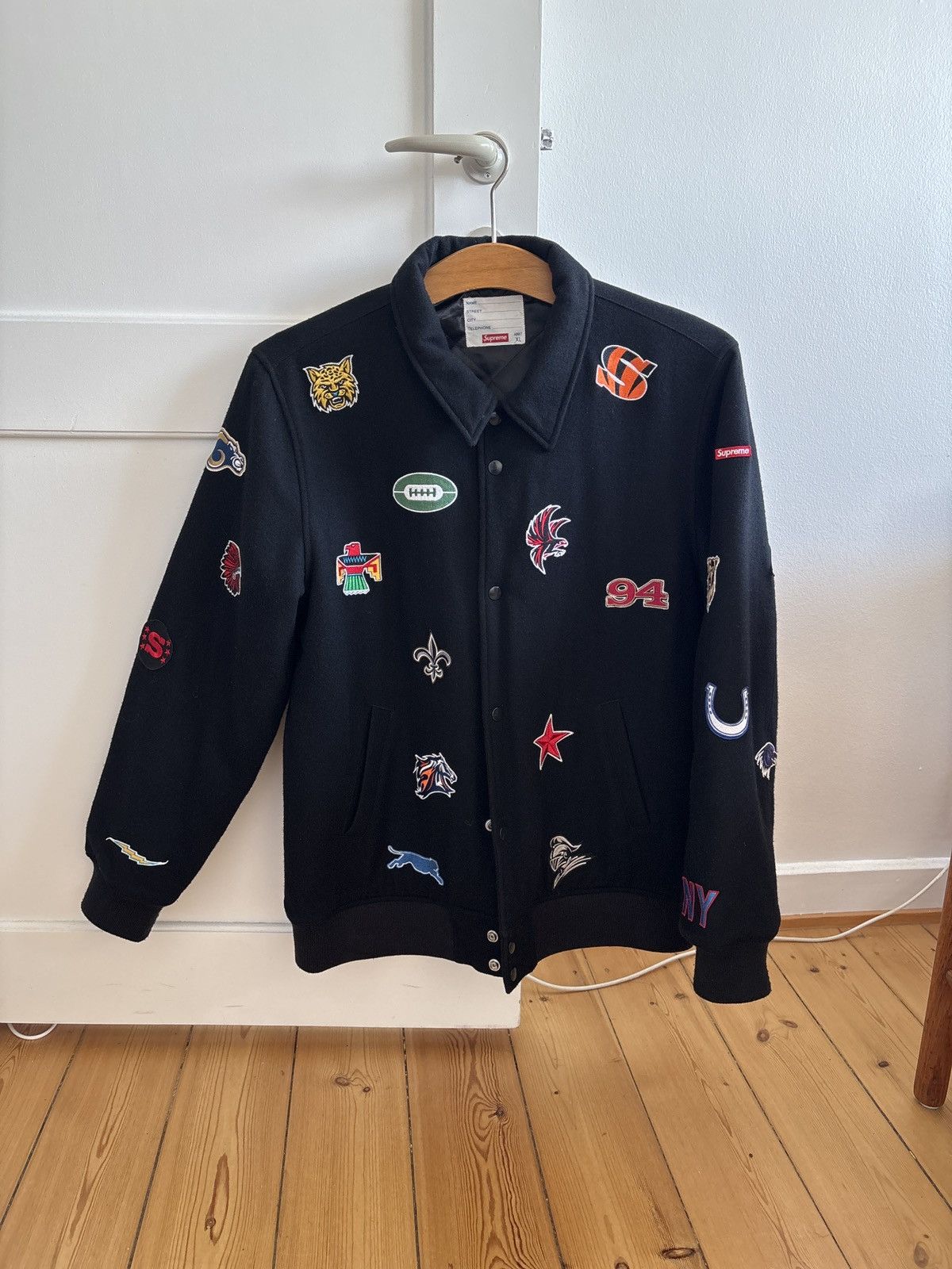 Supreme FW14 Supreme Franchise Varsity Jacket Size US XL / EU 56 / 4 - 2 Thumbnail