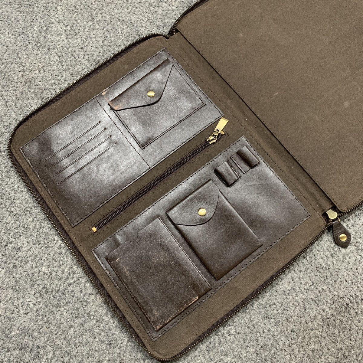 Harris Tweed × Vivienne Westwood Harris tweed documen bag Size ONE SIZE - 5 Thumbnail