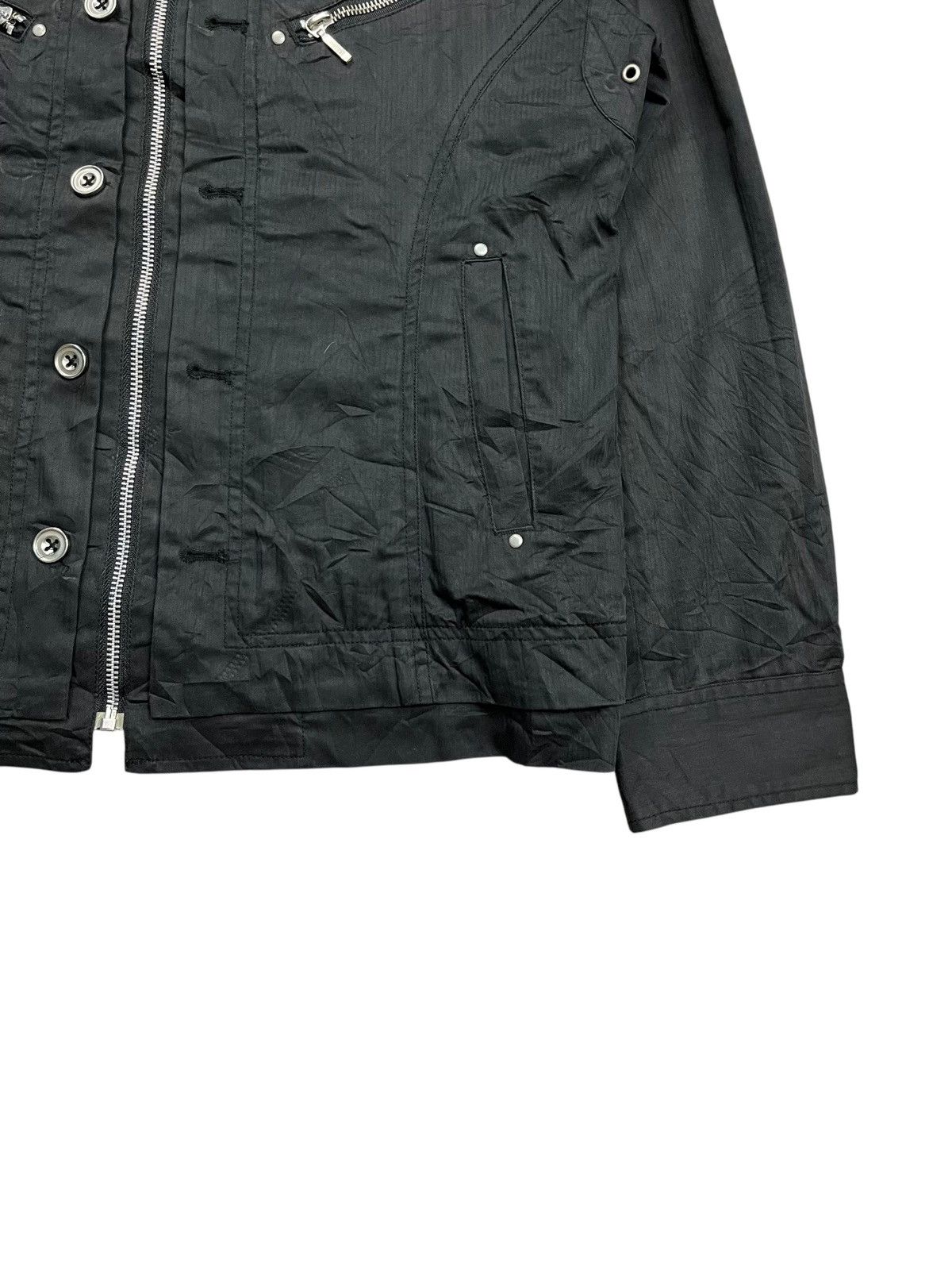 semanticdesign 2000s Semantic Design - Multizipper Cyber Rider Jacket Size US M / EU 48-50 / 2 - 5 Thumbnail