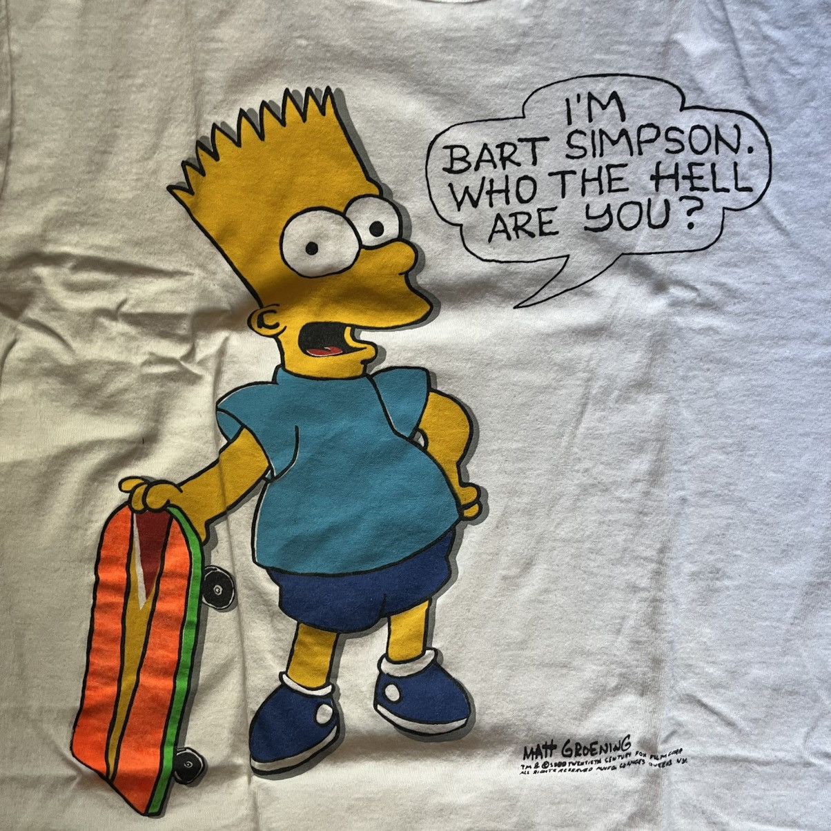 Vintage Vintage Bart Simpson tee Size US L / EU 52-54 / 3 - 2 Thumbnail