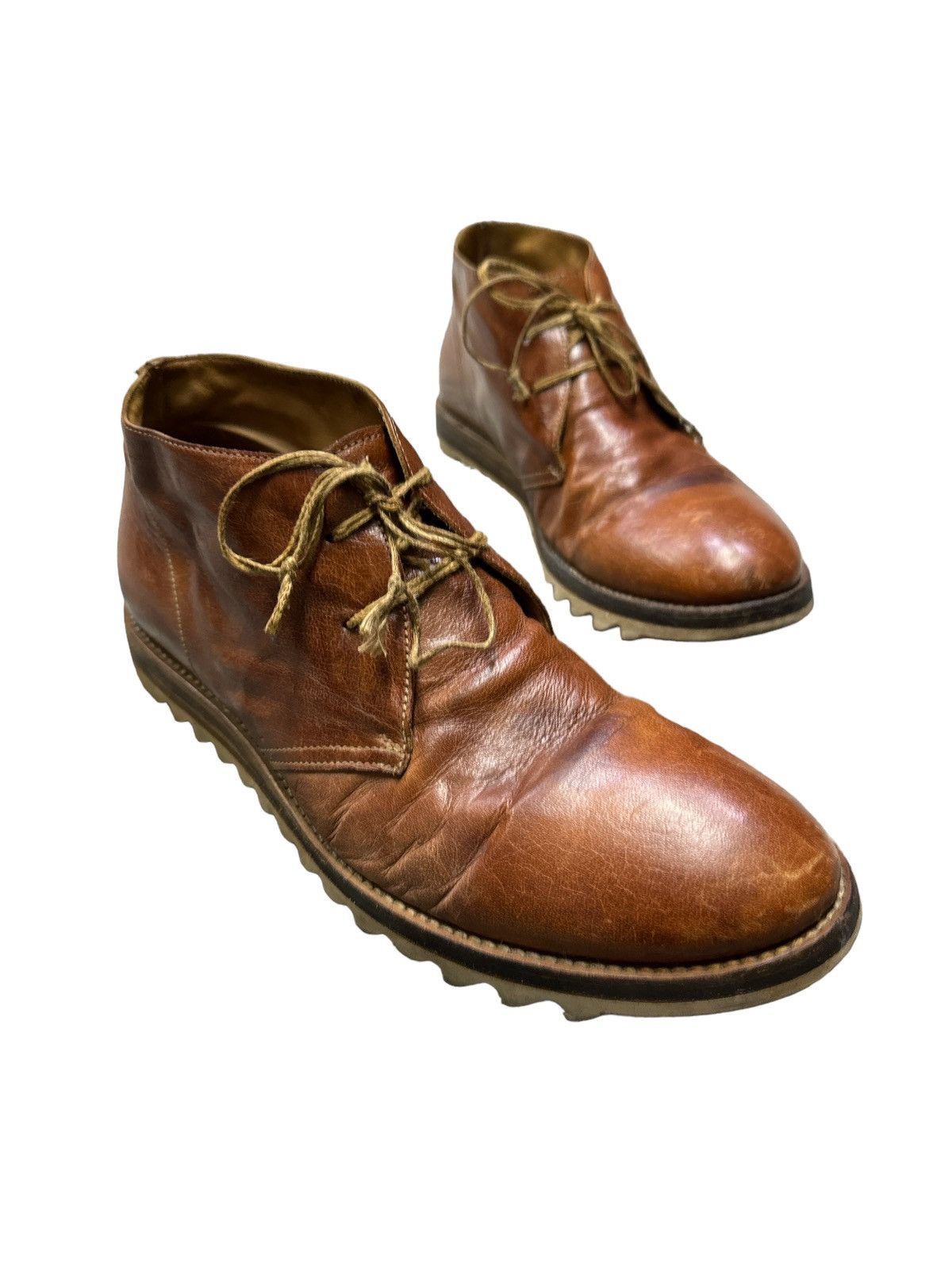 Shoto SHOTO 2 EYES LEATHER BOOTS Size US 10 / EU 43 - 3 Thumbnail
