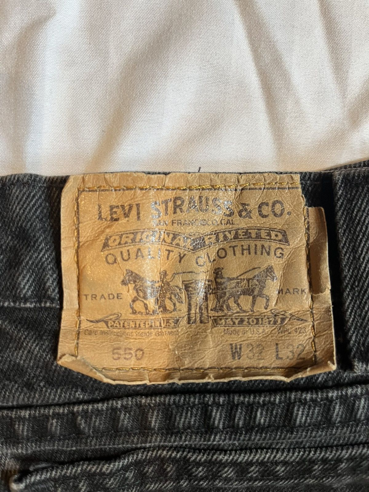 Levi's × Vintage Levi’s 550 denim shorts Size US 32 / EU 48 - 6 Thumbnail