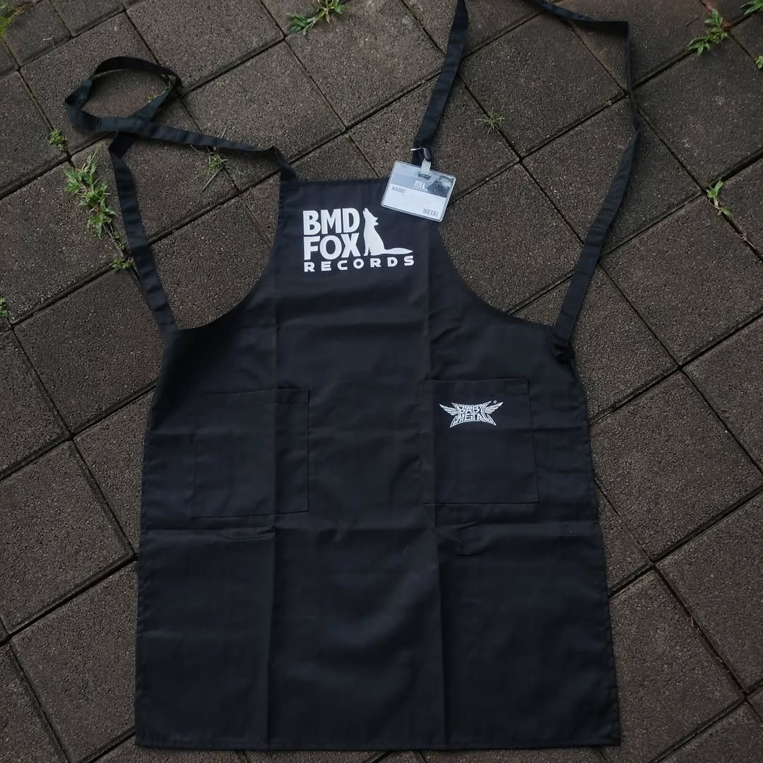 Band Tees BABYMETAL APRON BMD FOX RECORDS 2020 RARE Size ONE SIZE - 1 Thumbnail
