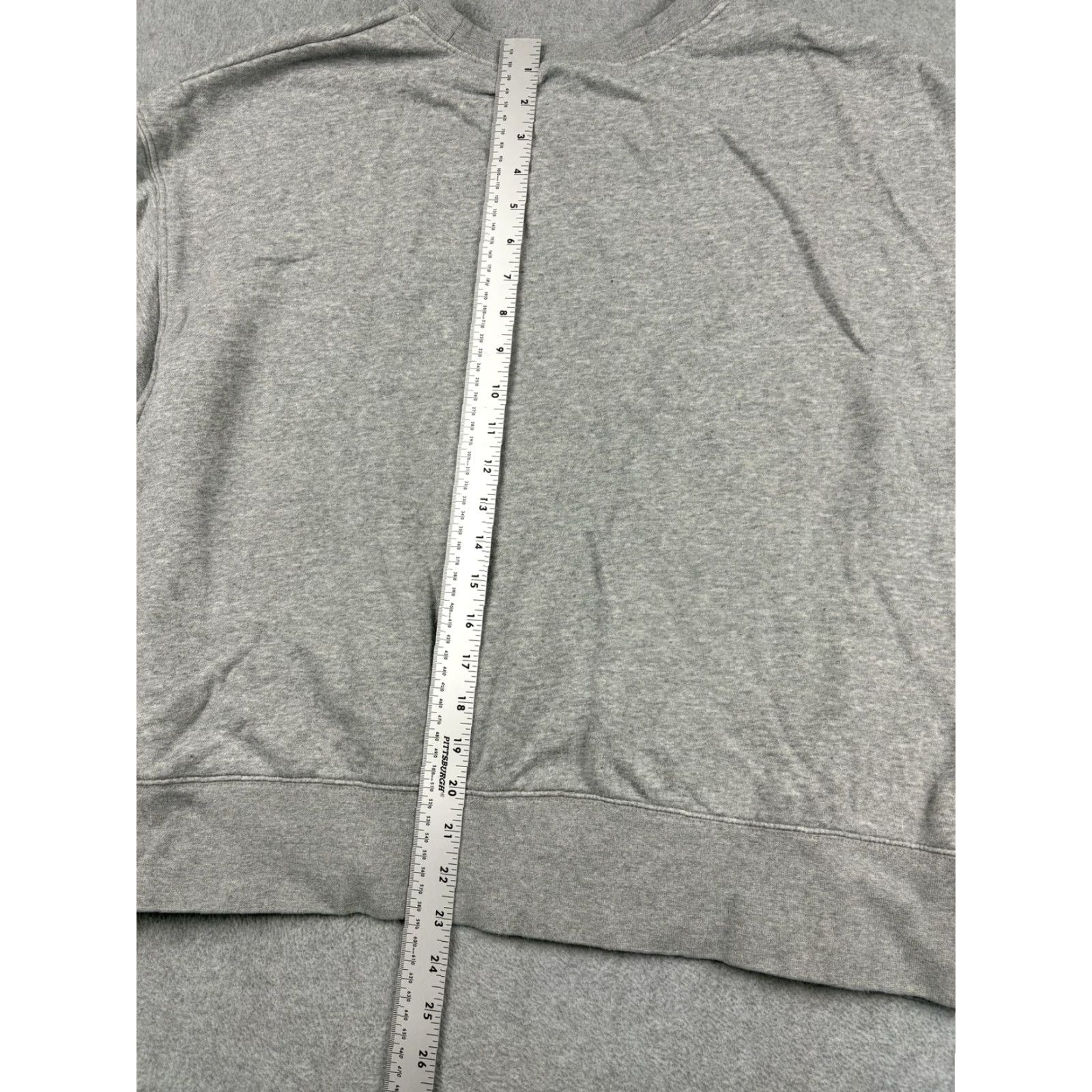 Nike Nike Sweatshirt Women 2XL Gray Crewneck Swoosh Pullover Athletic Cropped Size XXL / US 16-18 / IT 52-54 - 6 Thumbnail
