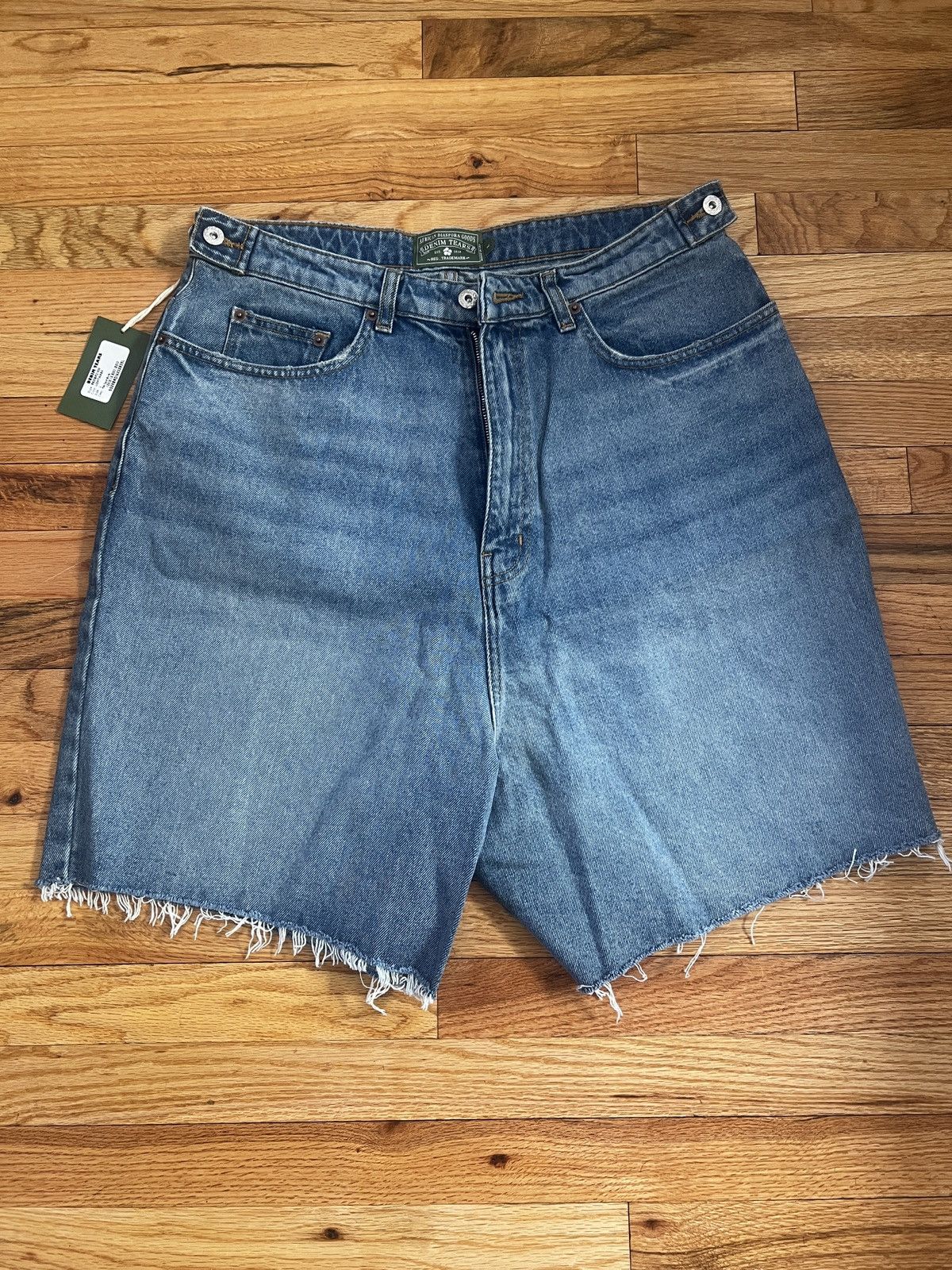 DENIM TEARS Denim Tears “Plan Denim Shorts” Size US 34 / EU 50 - 10 Thumbnail