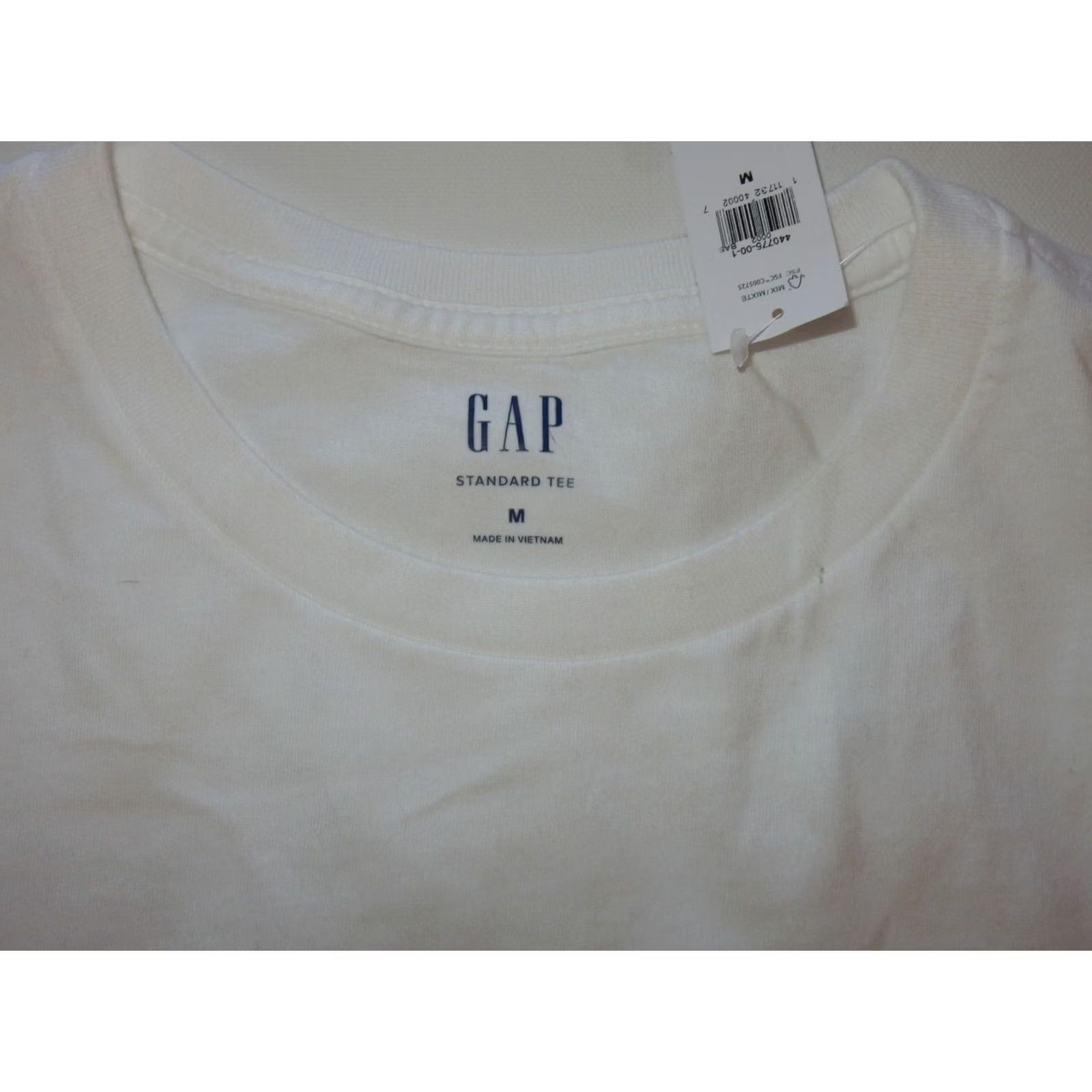 Gap Gap Men's T Shirt M White Short Sleeve Regular Size M Bodys? Size US M / EU 48-50 / 2 - 2 Thumbnail