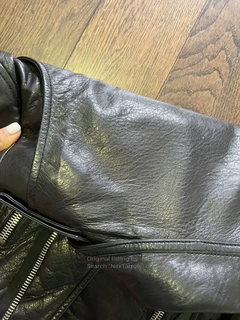 Balenciaga Balenciaga Biker leather jacket Size XS / US 0-2 / IT 36-38 - 7 Thumbnail