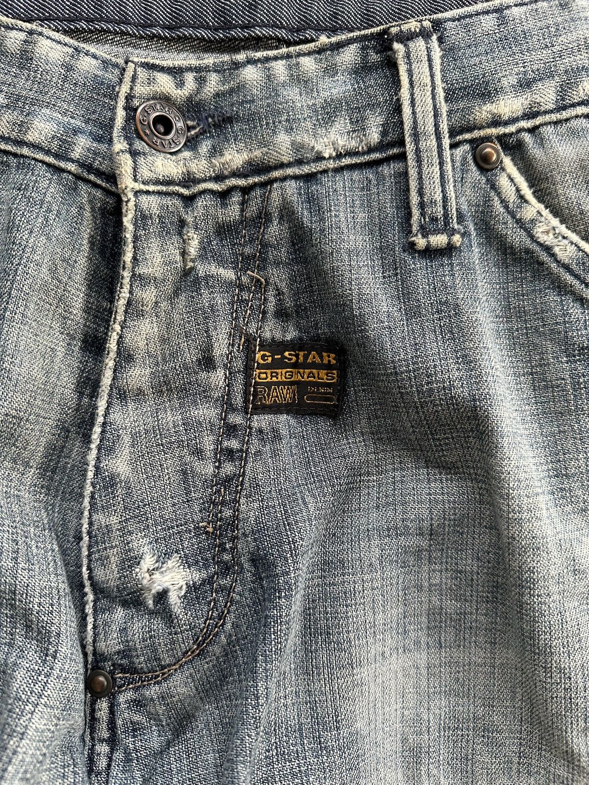 G-Star × Japanese Brand Vintage Tactical G-star Raw Denim Balenciaga Style Bondage Size US 32 / EU 48 - 7 Thumbnail