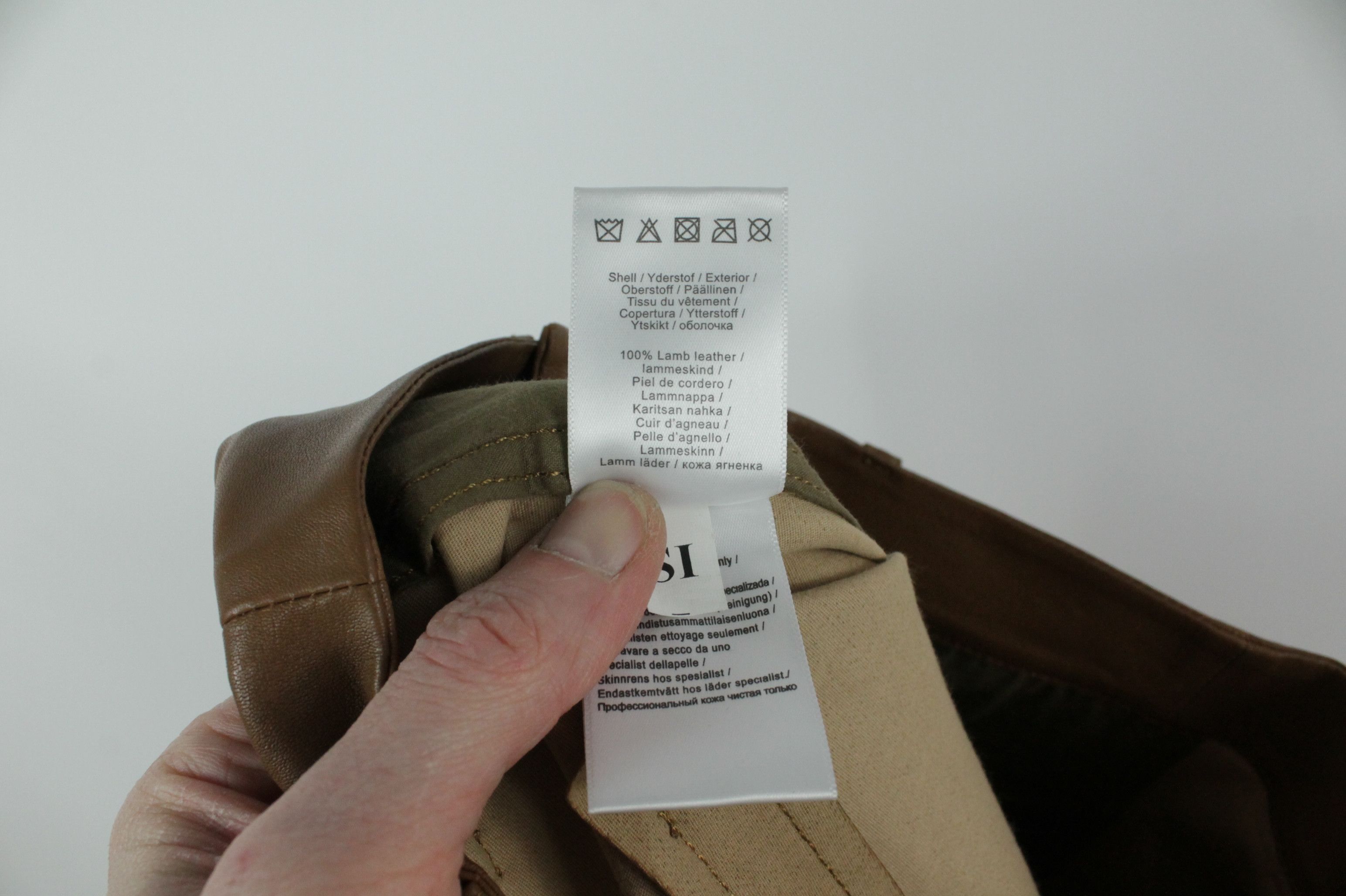 Genuine Leather × Gestuz Gestuz Desmond Brown Lamb Leather Flare Pants Size 26" / US 2 / IT 38 - 13 Thumbnail
