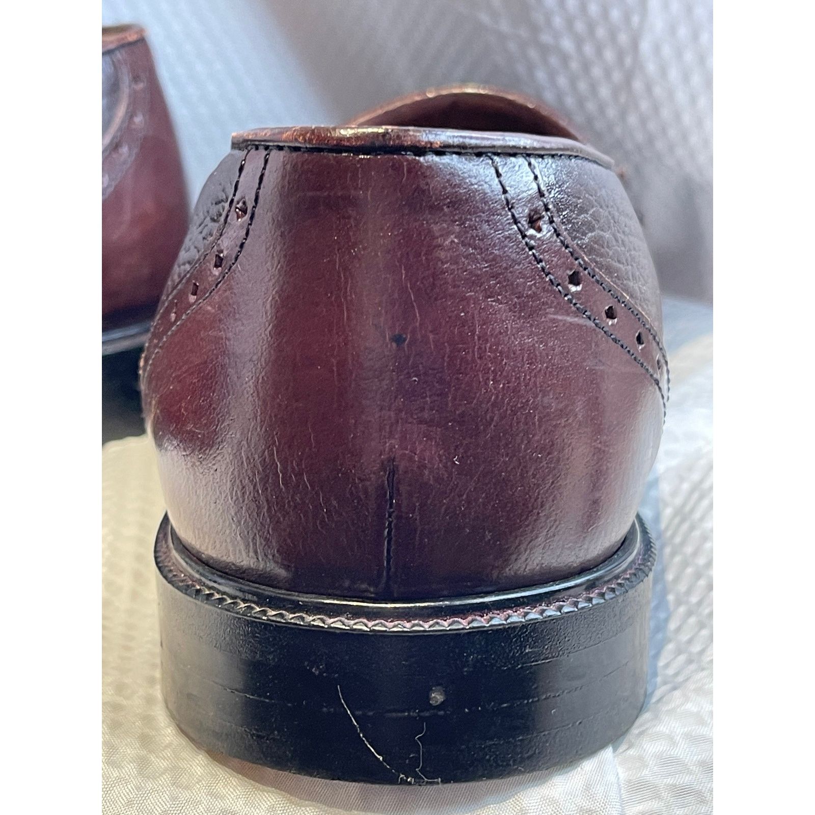 Stanley Blacker Stanley Blacker Brown Oxfords Men's Size 8.5 Made in Italy Size US 8.5 / EU 41-42 - 6 Thumbnail