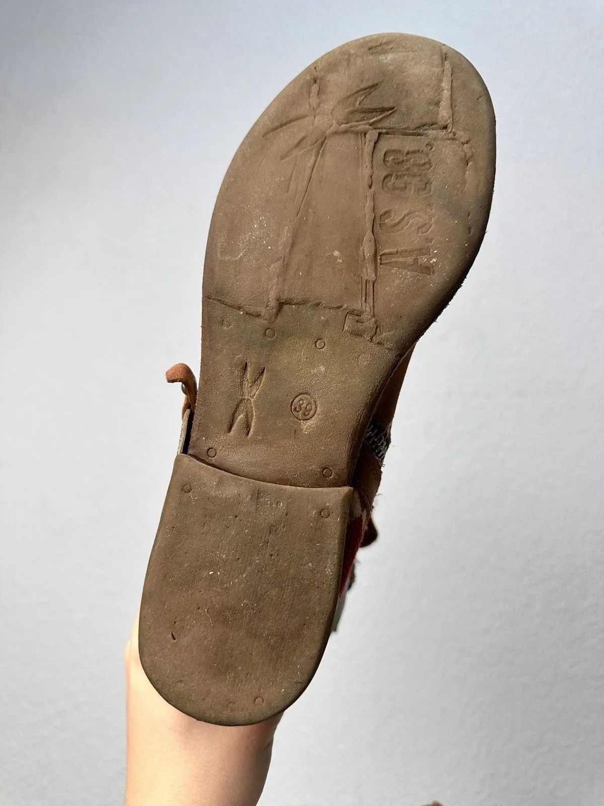 A.S.98 Vintage As 98 Leather Avantgarde Boots Opium Japan Shoes 39 Size US 9 / IT 39 - 14 Thumbnail