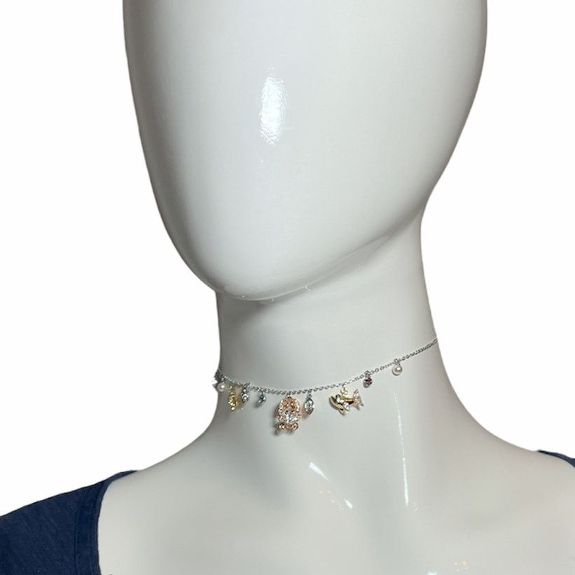 Swarovski Swarovski Ocean Charm adjustable Choker Necklace Size ONE SIZE - 1 Thumbnail
