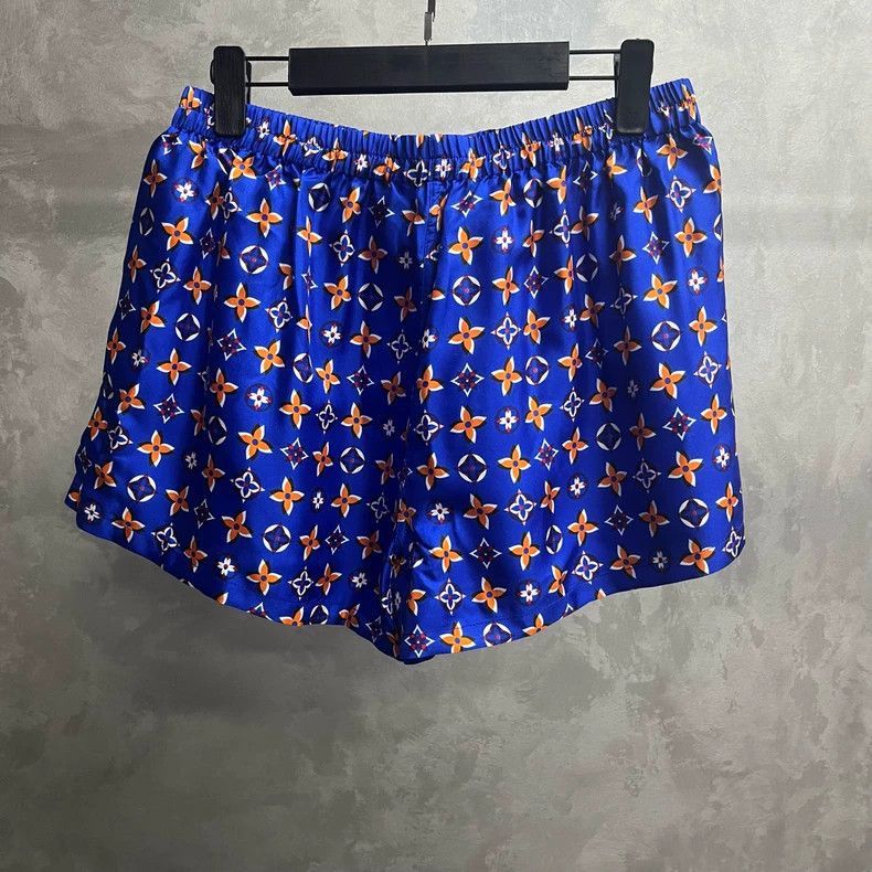 Louis Vuitton Louis Vuitton Blue Printed Shorts-2506 Size US 40 / EU 56 - 4 Thumbnail