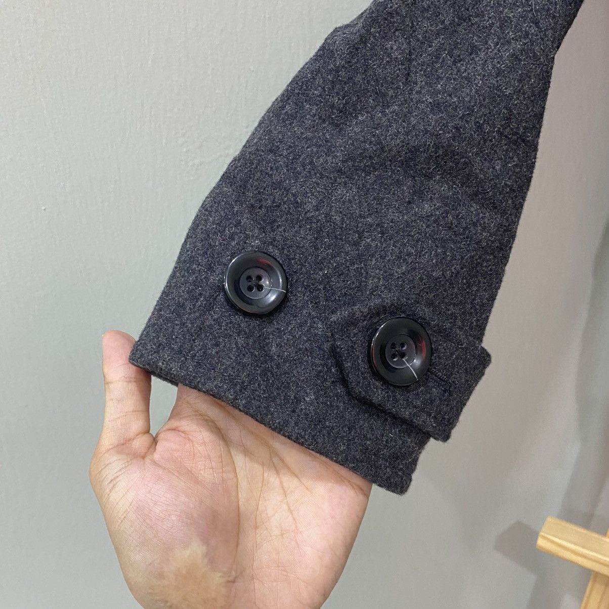 PPFM PPFM Archive Napoleon Fur Hooded Wool Jacket Y2K Punk Style Size US M / EU 48-50 / 2 - 6 Thumbnail