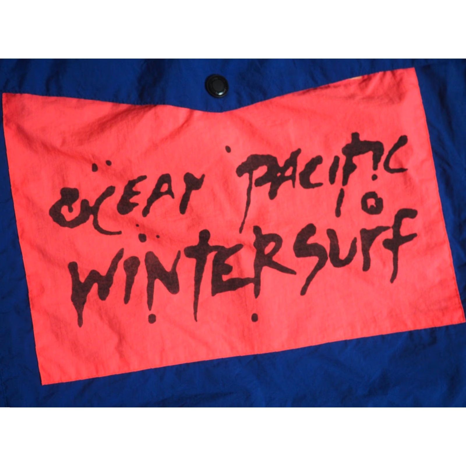Ocean Pacific VTG Ocean Pacific OP Surf Blue Neon Nylon Anorak Windbreaker Jacket M - Vintage 80s 90s Logo Men's Windbreaker Style Lightweight Casual Jacket Size US M / EU 48-50 / 2 - 7 Thumbnail