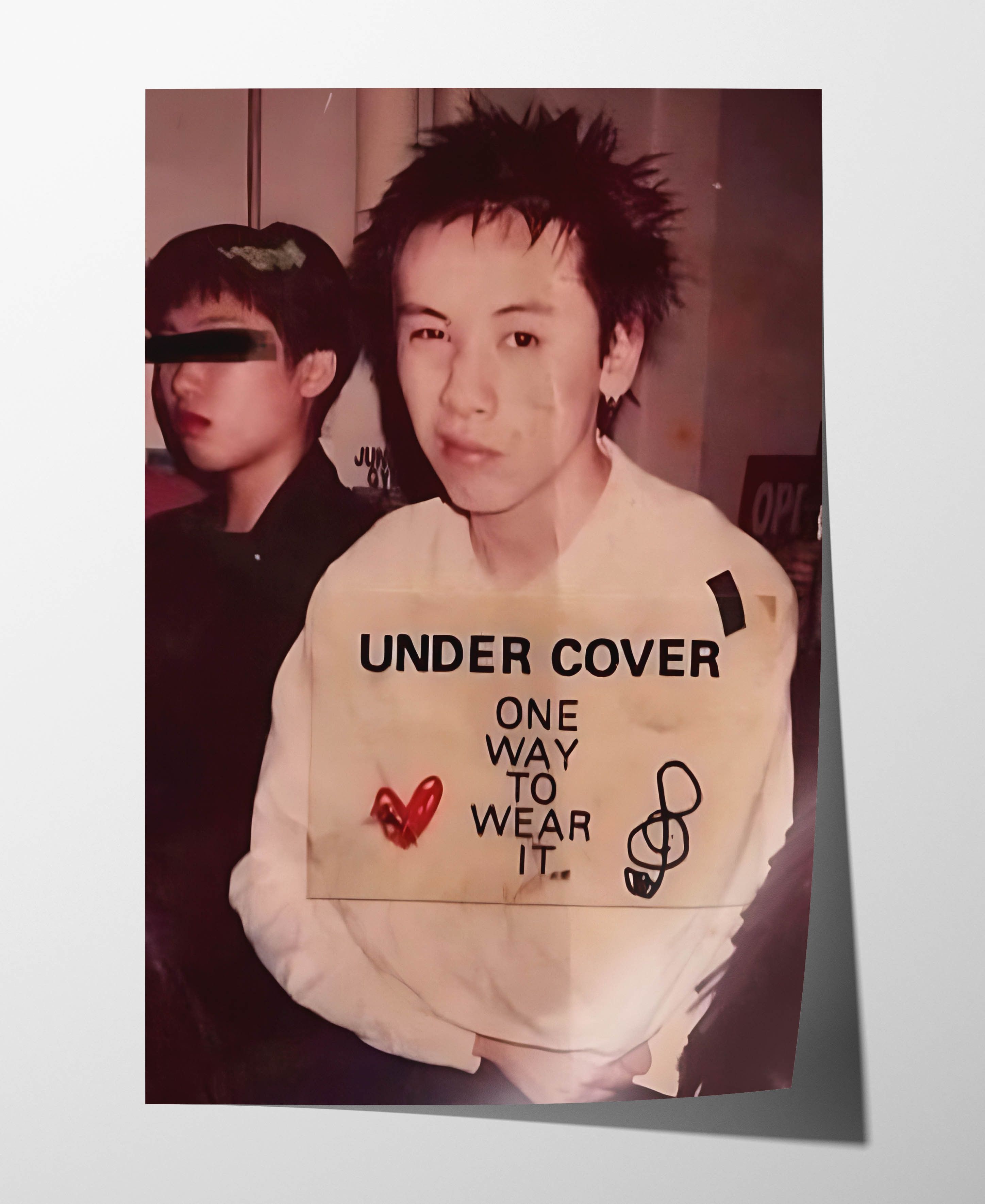 Undercover Undercoverism Poster Gift Vintage Archive Art Book Logo Size ONE SIZE - 1 Thumbnail