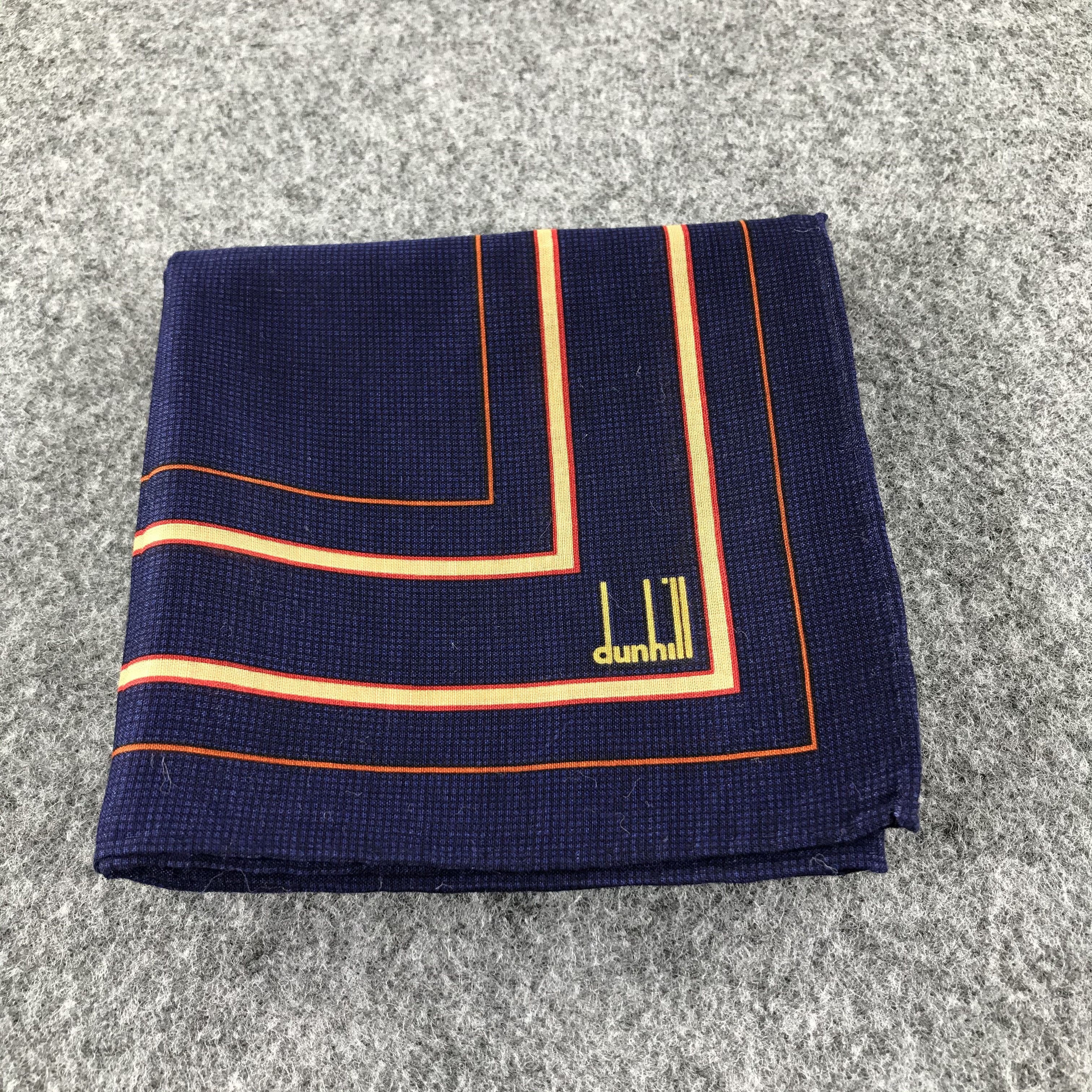 Alfred Dunhill Dunhill Handkerchief Neckerchief Bandana H557 Size ONE SIZE - 6 Thumbnail