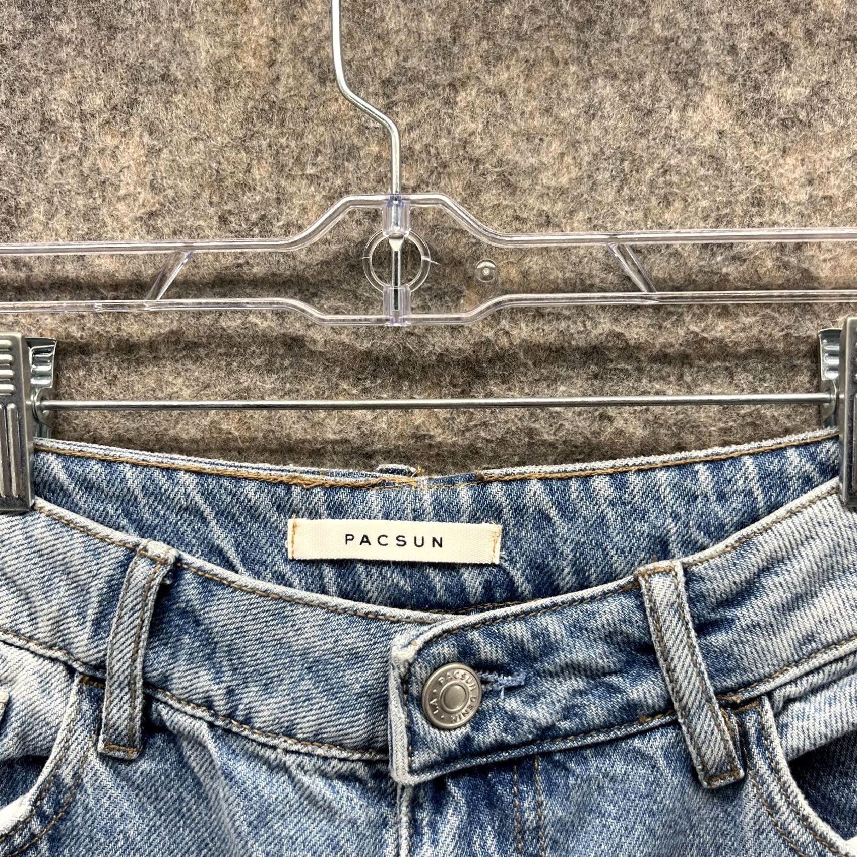 Pacsun Pacsun Jeans Women 28 Blue Denim Mom Straight NEW Size 28" / US 6 / IT 42 - 4 Thumbnail