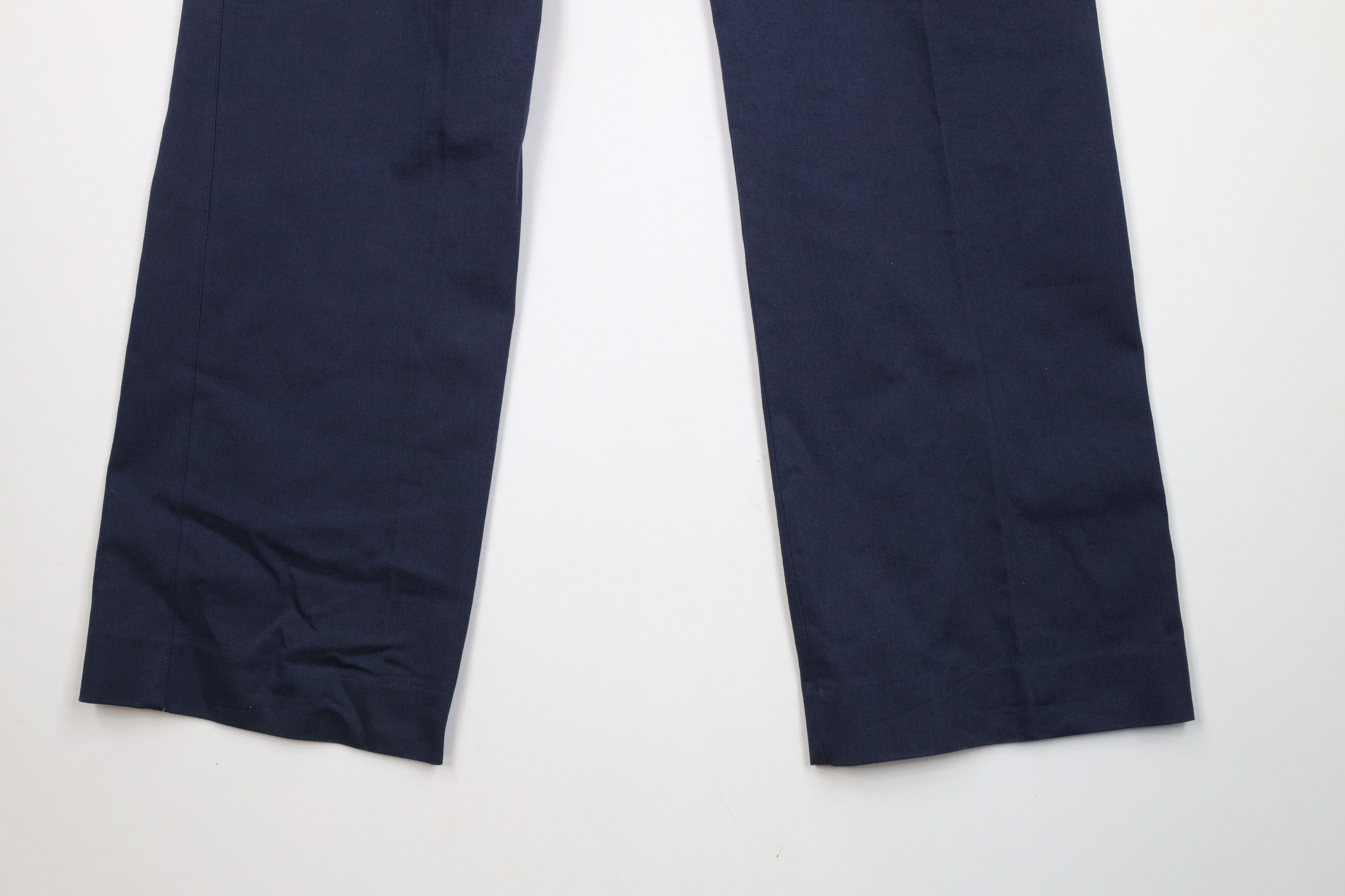 Vintage Vintage 70s Streetwear Bell Bottoms Chino Pants Blue USA Size US 36 / EU 52 - 14 Thumbnail