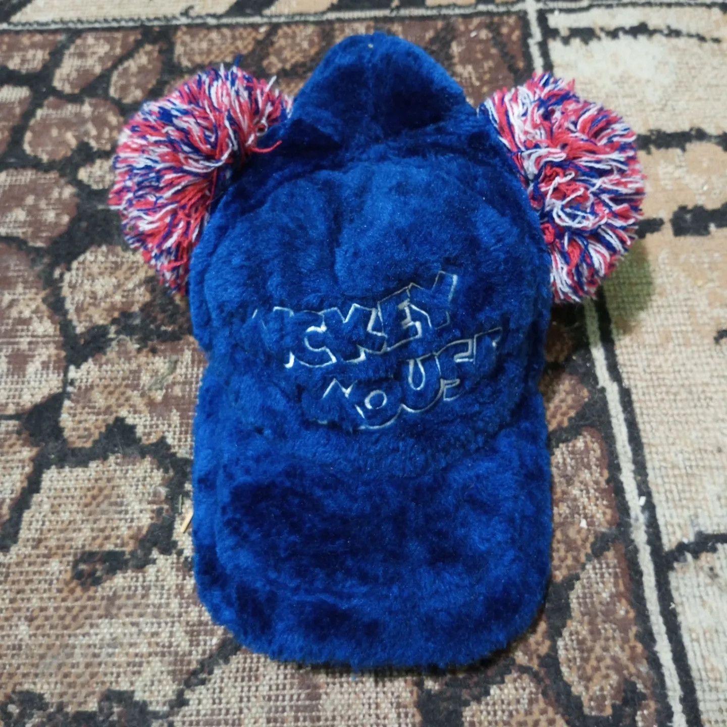 image of Disney Mickey Mouse Hats Fur Sherpa in Blue, Men's