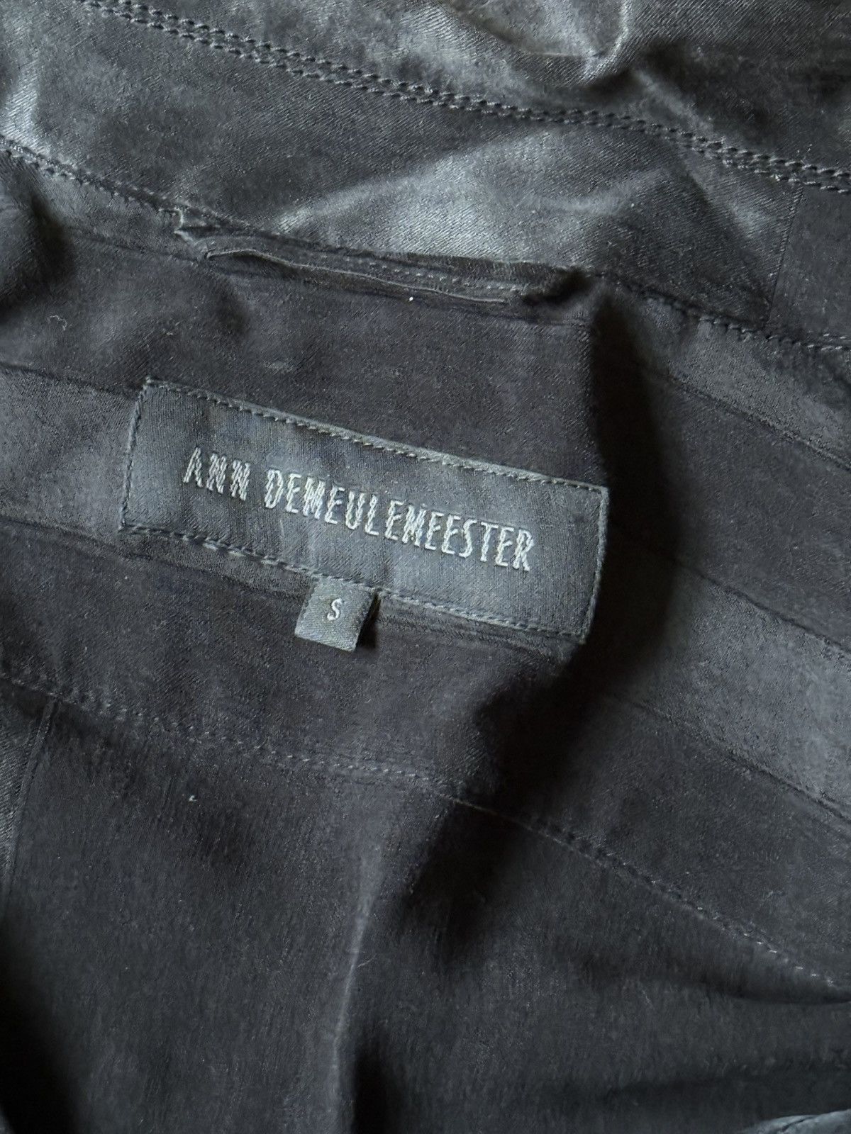 Ann Demeulemeester Ann Demeulemeester Black Warbler Jacket Size US S / EU 44-46 / 1 - 6 Thumbnail