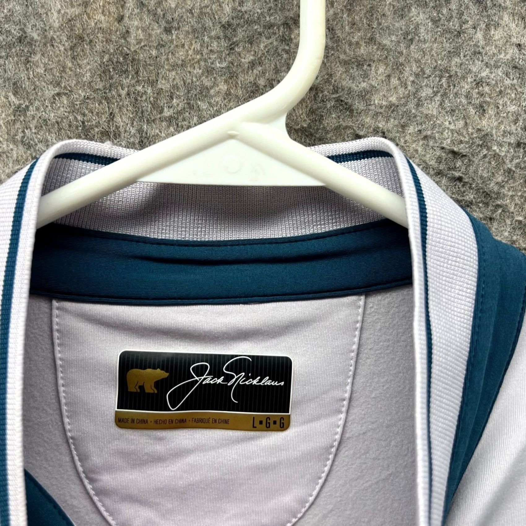 Vintage Jack Nicklaus Shirt Women Large Purple Henley Long Sleeve Snap Cotton Stretch Shirt Size L / US 10 / IT 46 - 3 Thumbnail