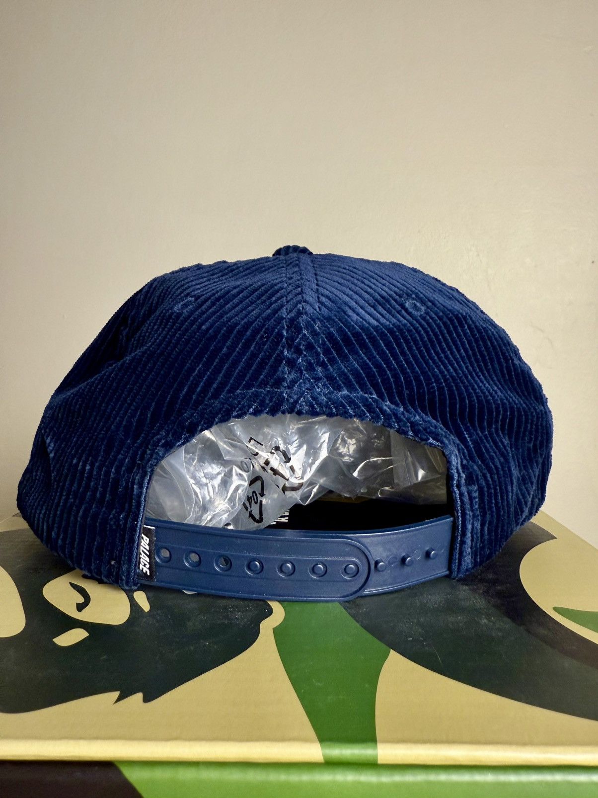Palace Palace Corduroy 6 Panel Navy Hat Brand New Size ONE SIZE - 8 Thumbnail