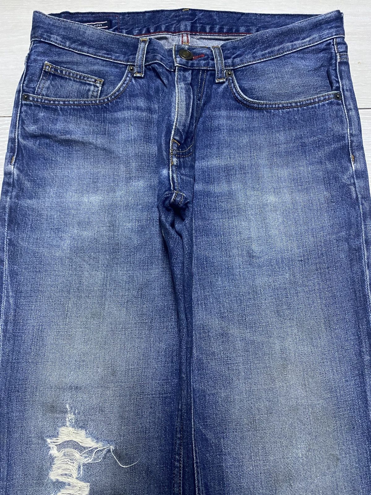 Tommy Hilfiger Tommy Hilfiger Blue Wash Loose Jeans Size US 32 / EU 48 - 3 Thumbnail