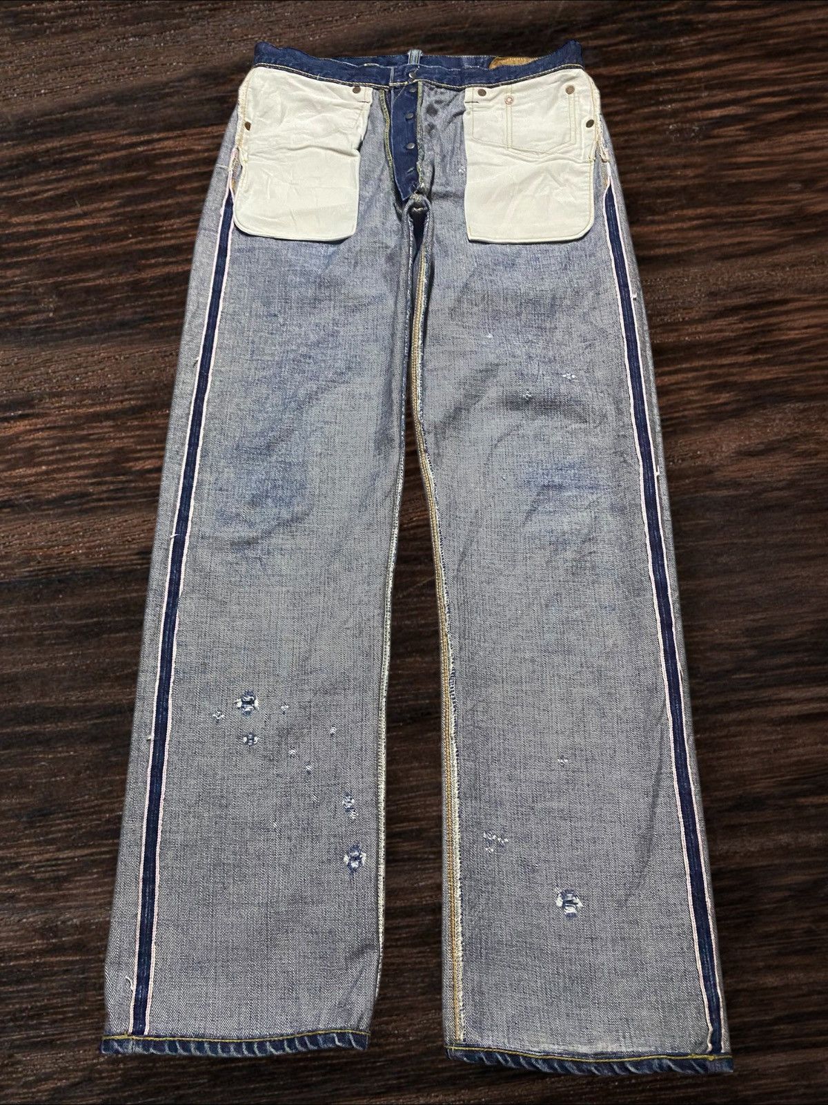 Sugar Cane Sugar Cane & Co Star Jeans Rare Japanese Selvedge Denim Size US 32 / EU 48 - 4 Thumbnail