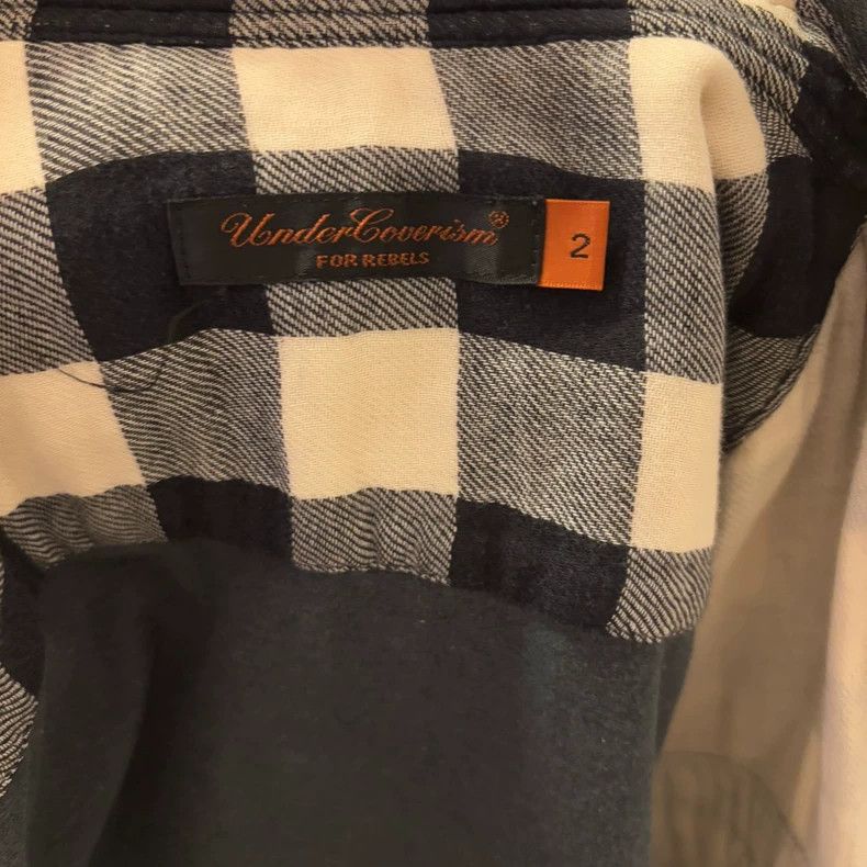 Undercover undercover 06 SS T Plaid Patchwork Long Sleeve Shirt 2502-N Size US M / EU 48-50 / 2 - 5 Thumbnail