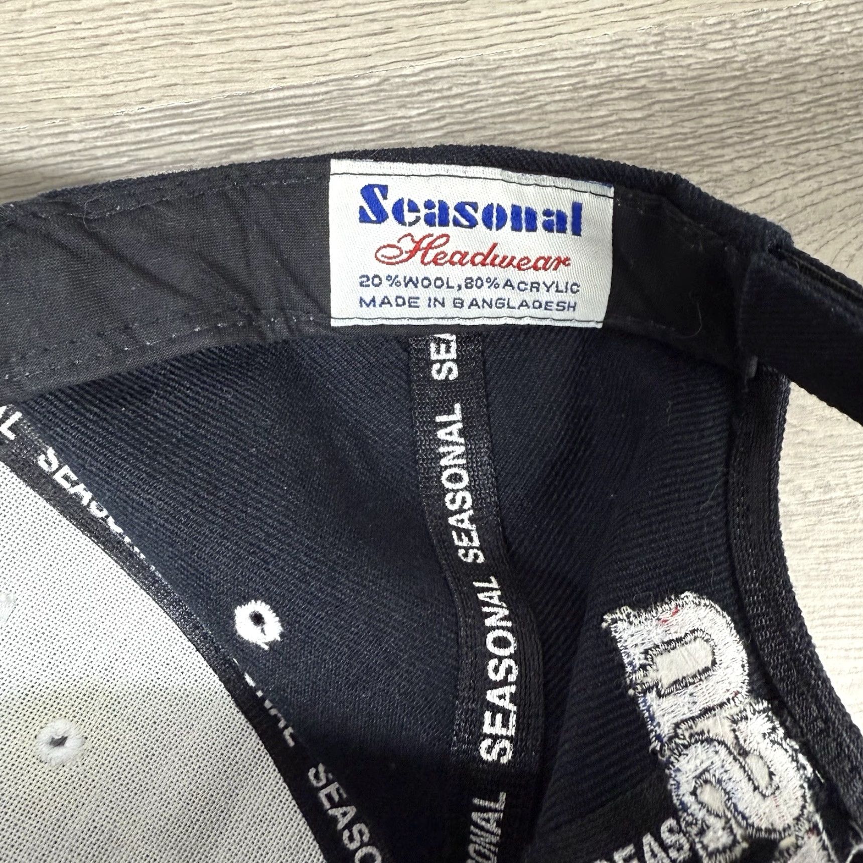 Vintage United States Navy Strapback Hat Blue One Size Adjustable Embroidered Baseball Cap Men Seasonal Headwear Size ONE SIZE - 6 Thumbnail