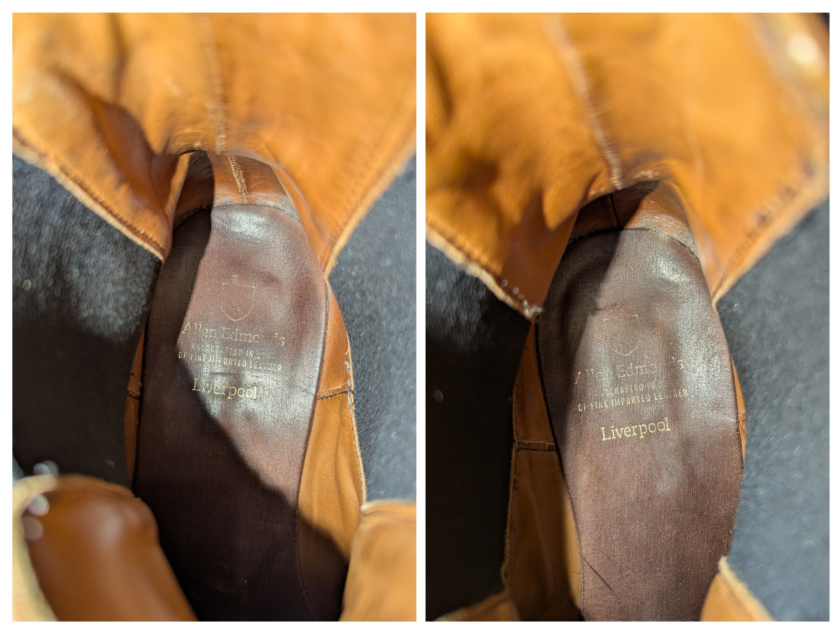 Allen Edmonds Allen Edmonds Liverpool Chelsea Boots 7523 Walnut Tan Size US 10.5 / EU 43-44 - 13 Thumbnail