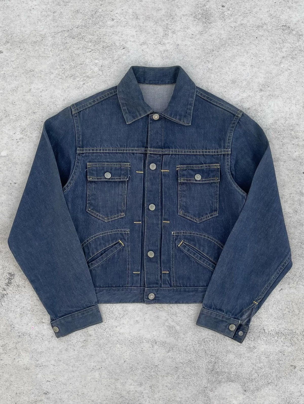 ジャケット・アウター 60s FOREMOST 1st type denim jacket Vintage Penney's Foremost Selvedge One Pocket Denim Jacket