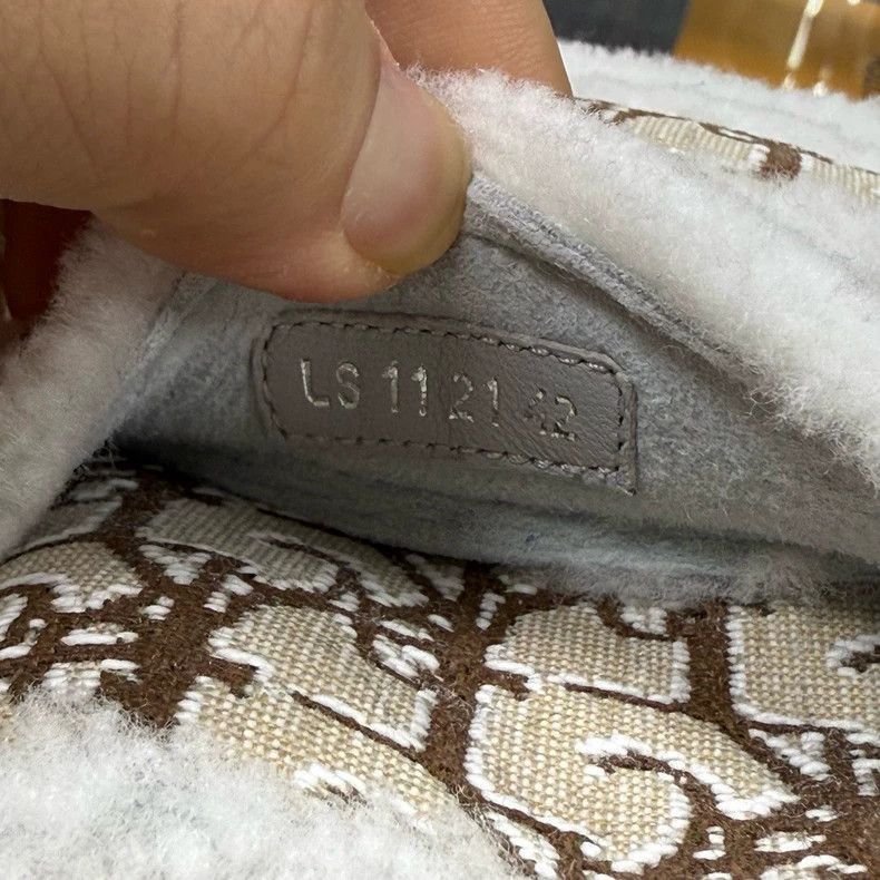 Dior DIOR Plush Logo ThickSoled Slippers-2506 Size US 10.5 / IT 40.5 - 5 Thumbnail