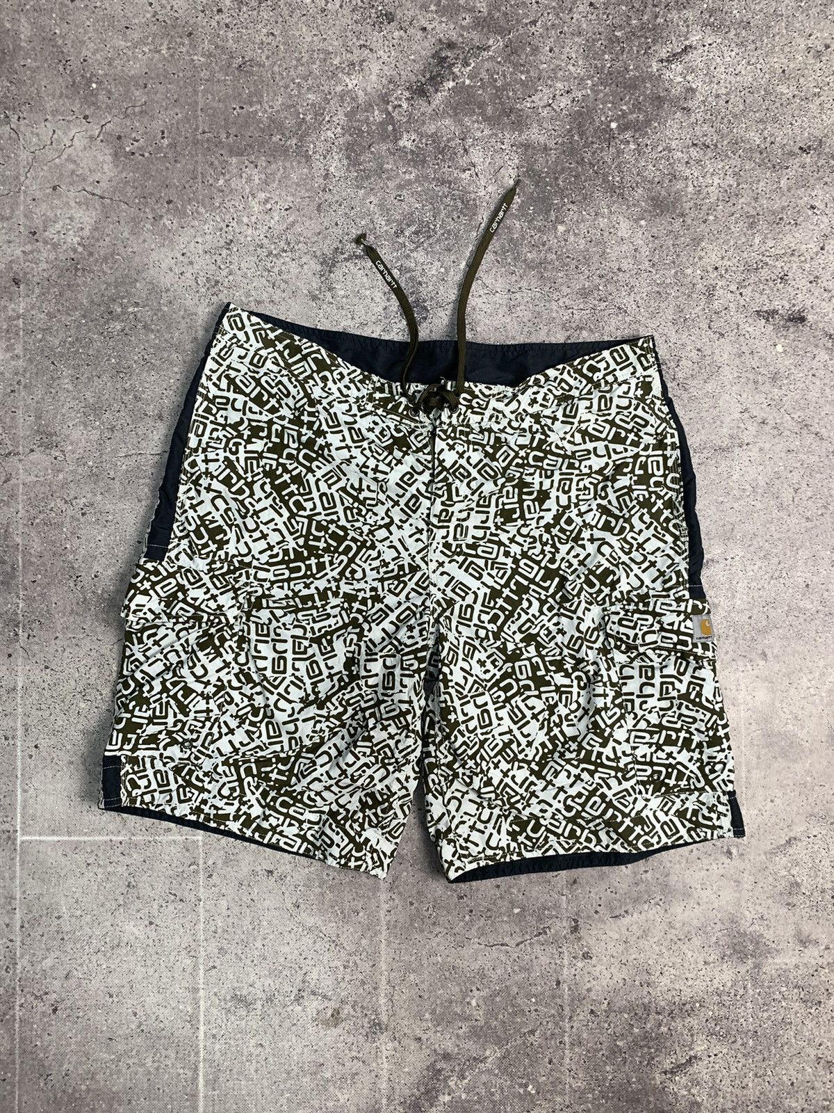 Carhartt × Vintage Vintage Short Carhartt Y2K sk8 faded streetwear style Size US 34 / EU 50 - 2 Thumbnail