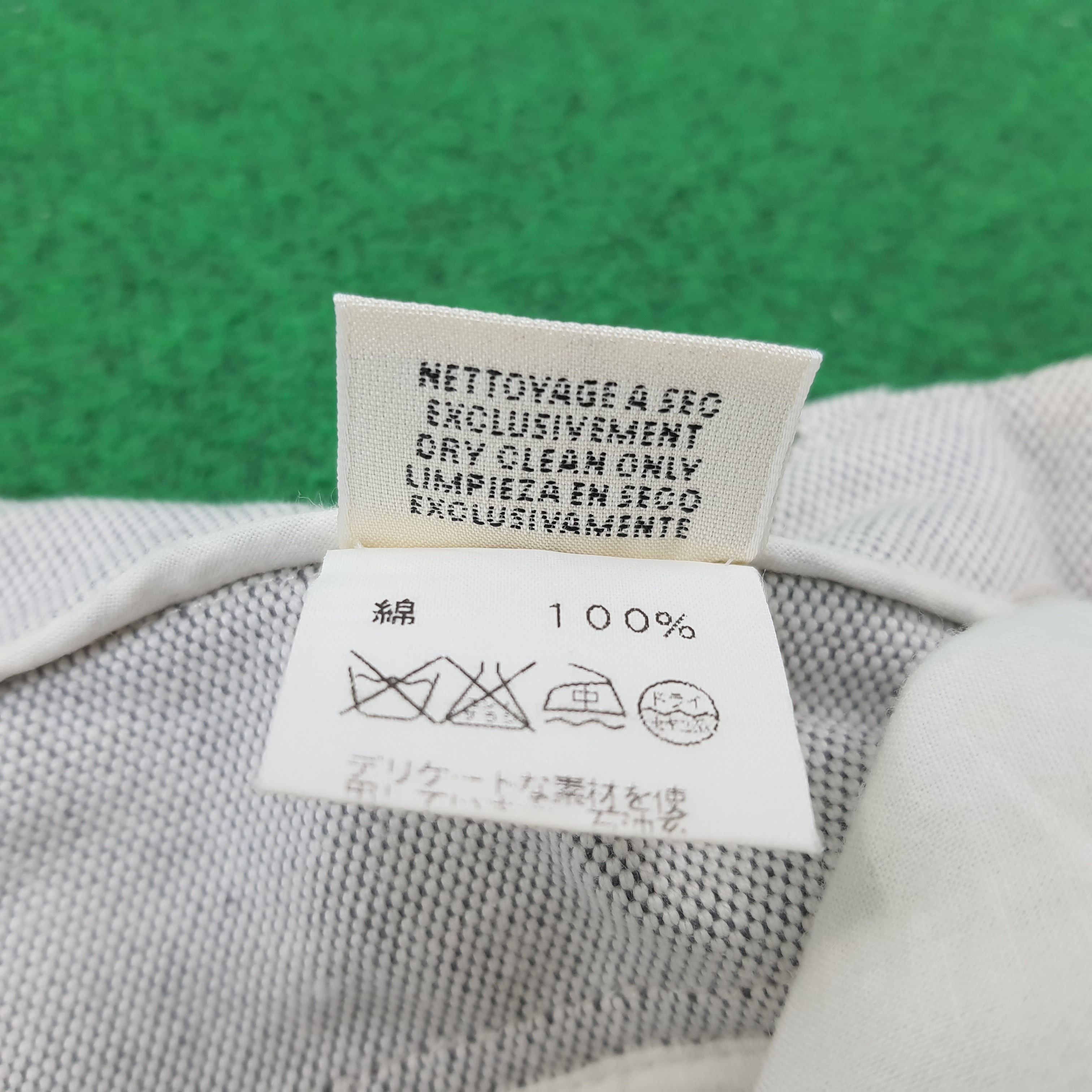 Designer × Hermes × Vintage Vintage Hermes Paris Designer Denim Pants Size US 26 / EU 42 - 8 Thumbnail