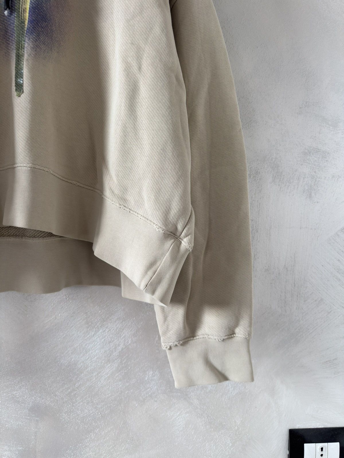 Palm Angels Palm Angels Cactus Oversize Beige Hoodie Size US M / EU 48-50 / 2 - 4 Thumbnail