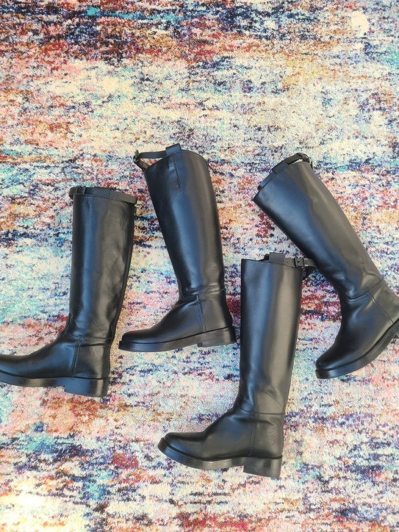 Ann Demeulemeester Ann Demeulemeester Women's Knee High Boots-2506 Size US 6 / IT 36 - 3 Thumbnail