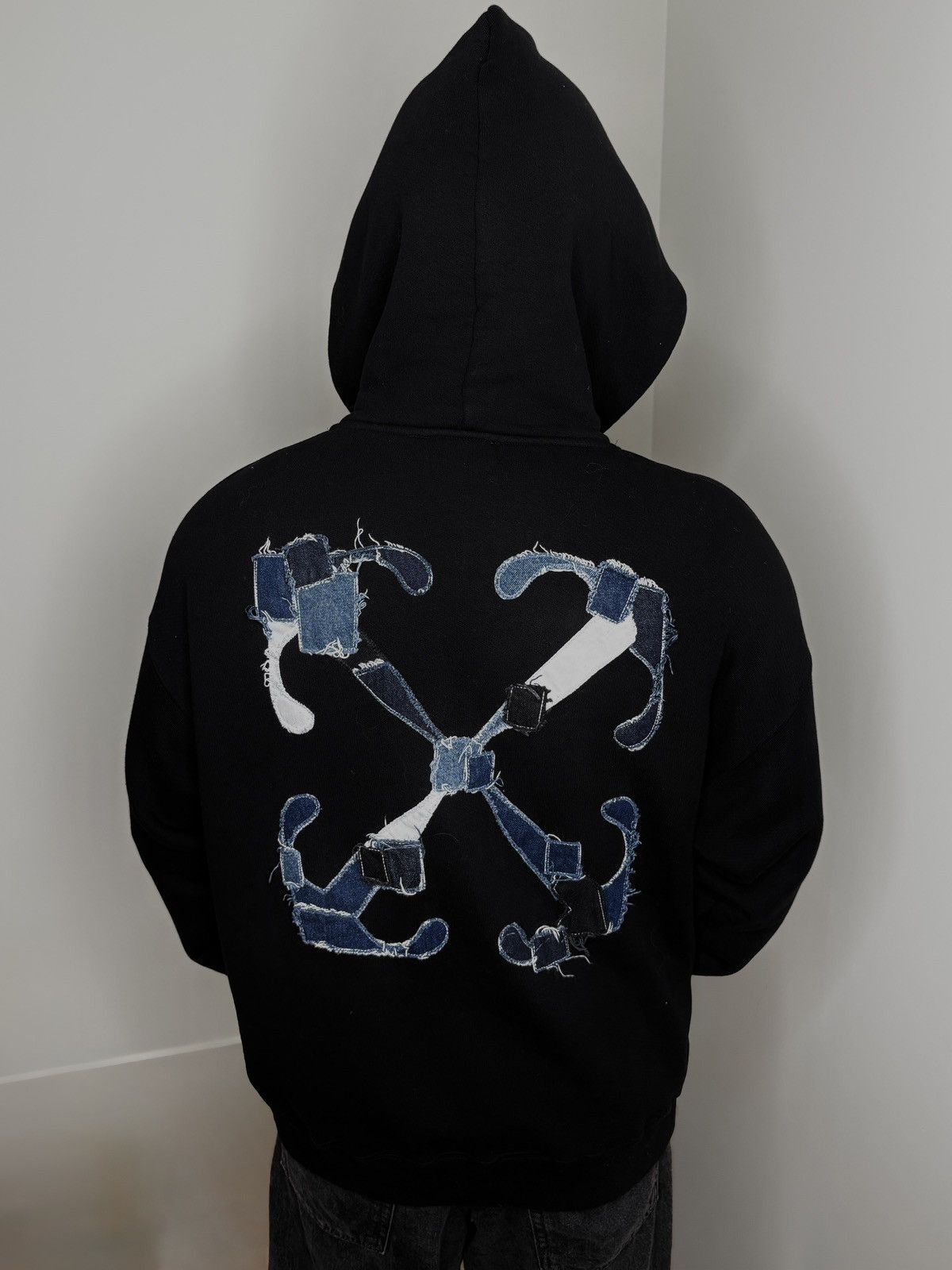 Off-White Off-White Boro Arrow Oversize Skate Hoodie Size US XL / EU 56 / 4 - 1 Thumbnail