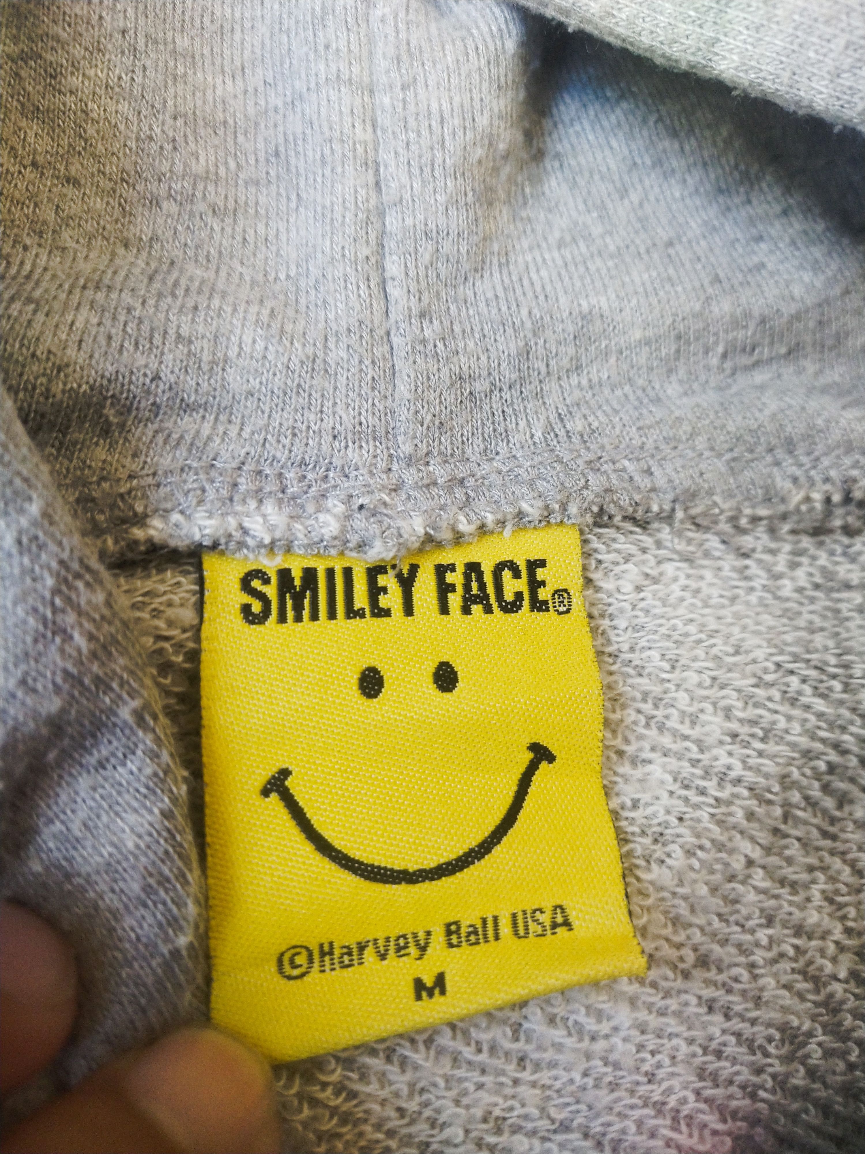 Hysteric Glamour Harvey Ball USA Smiley Face All Over Print Zip Hoodie Size US M / EU 48-50 / 2 - 6 Thumbnail