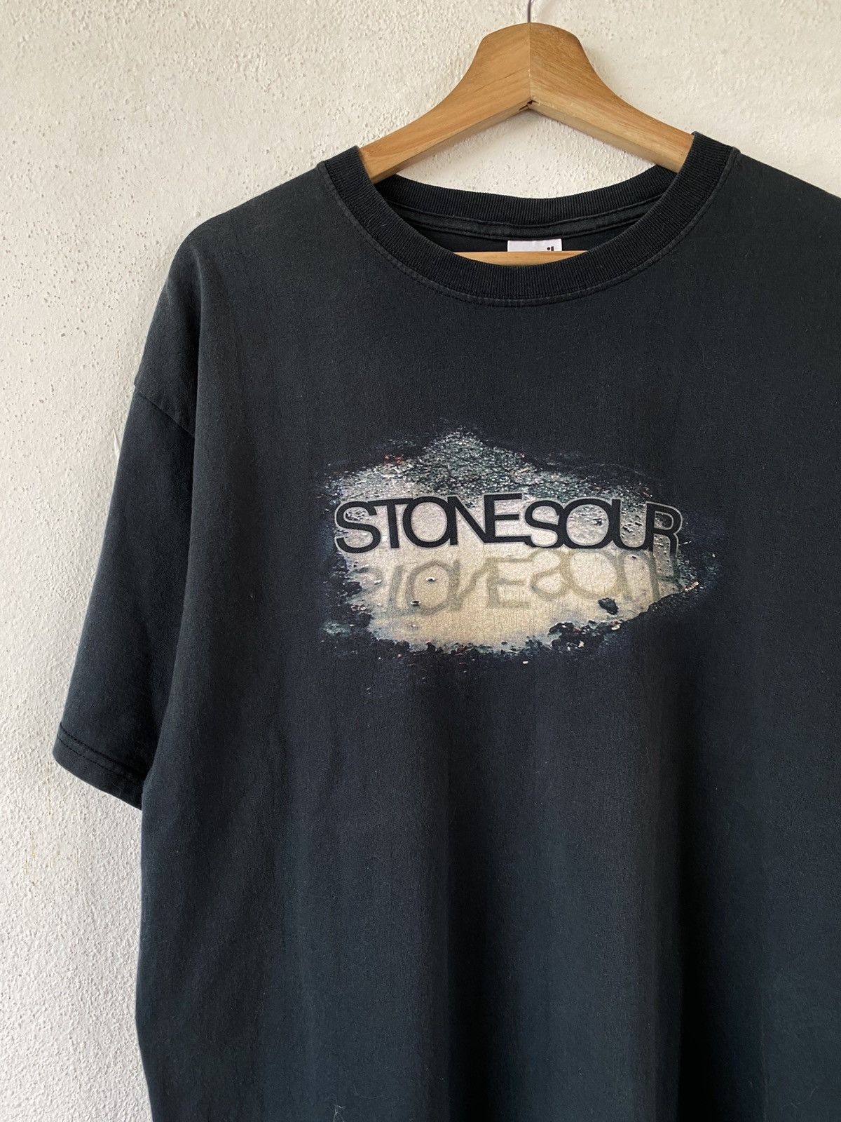 Band Tees Vintage Stone Sour Anvil Size US XL / EU 56 / 4 - 6 Thumbnail