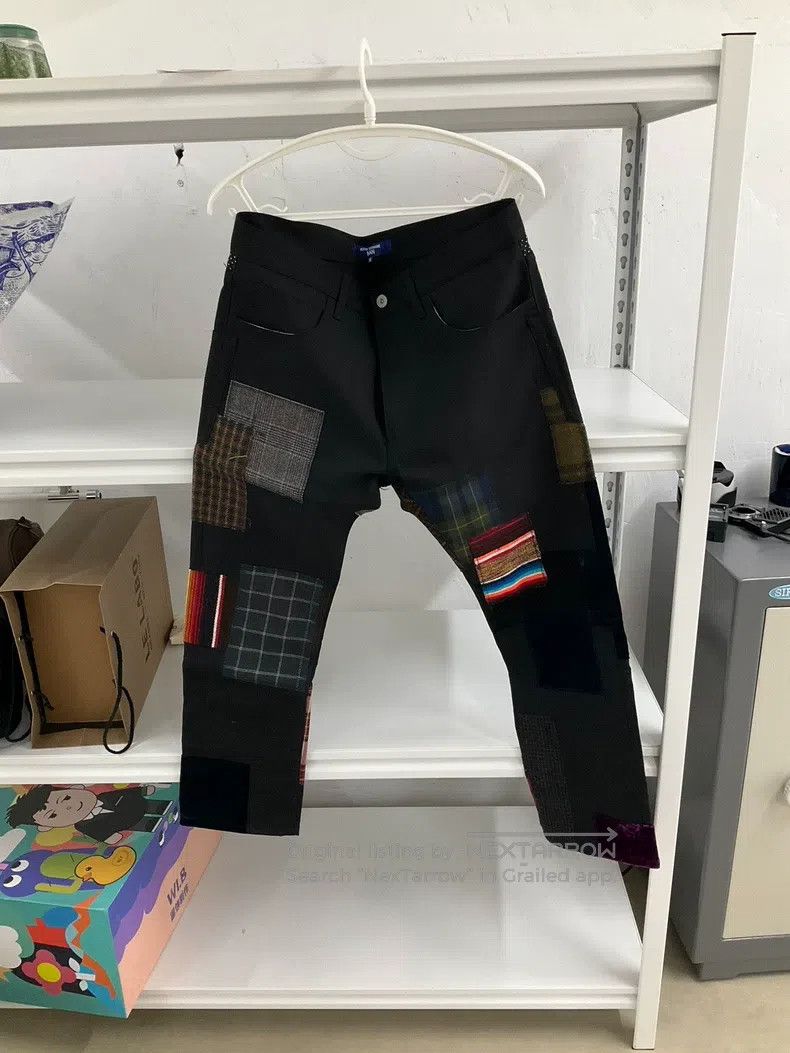 Junya Watanabe Junya Watanabe size M Patchwork Denim Pants Size 23" - 1 Thumbnail