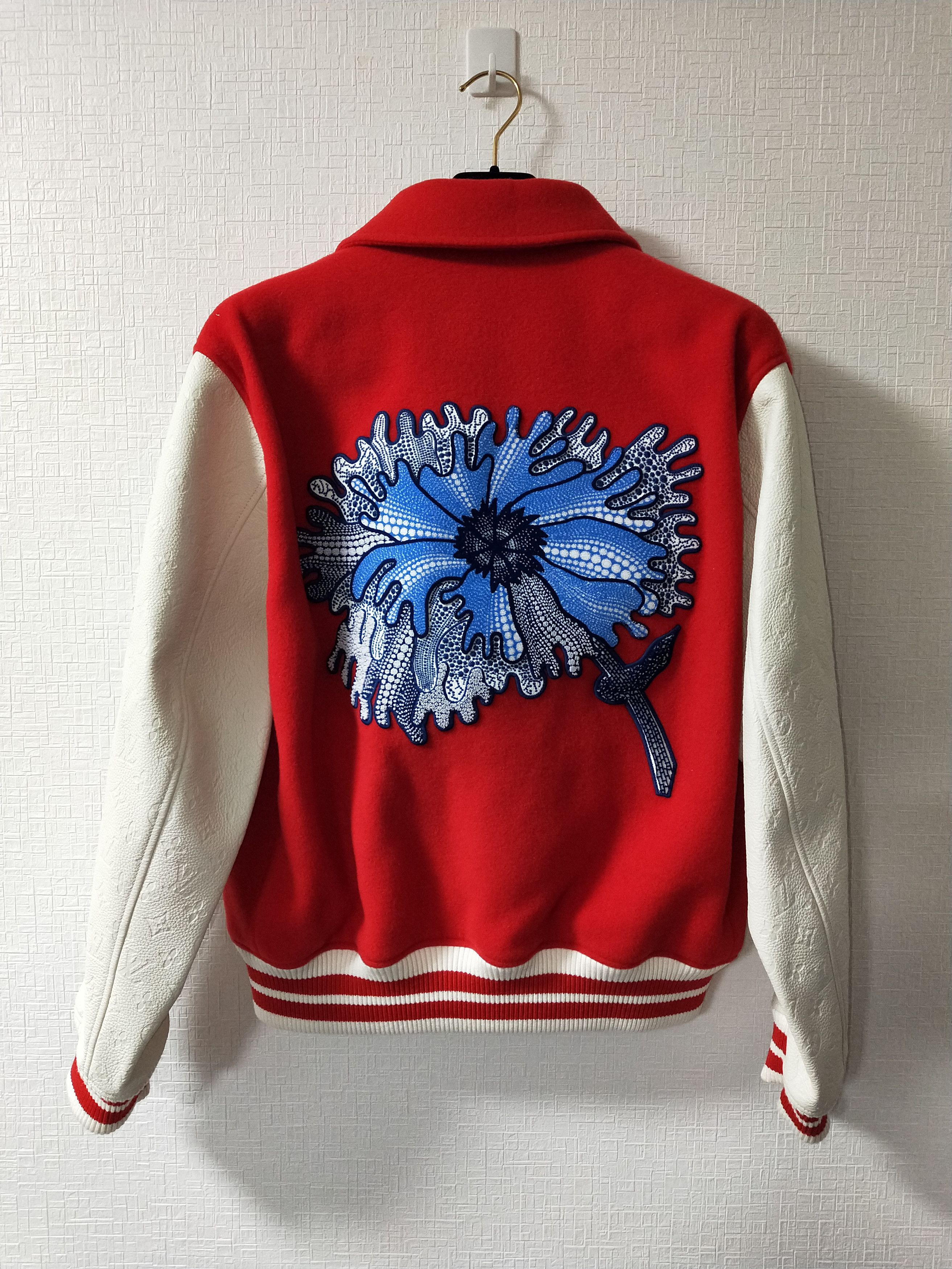 Louis Vuitton YK Flower Varsity Jacket Size US M / EU 48-50 / 2 - 2 Thumbnail