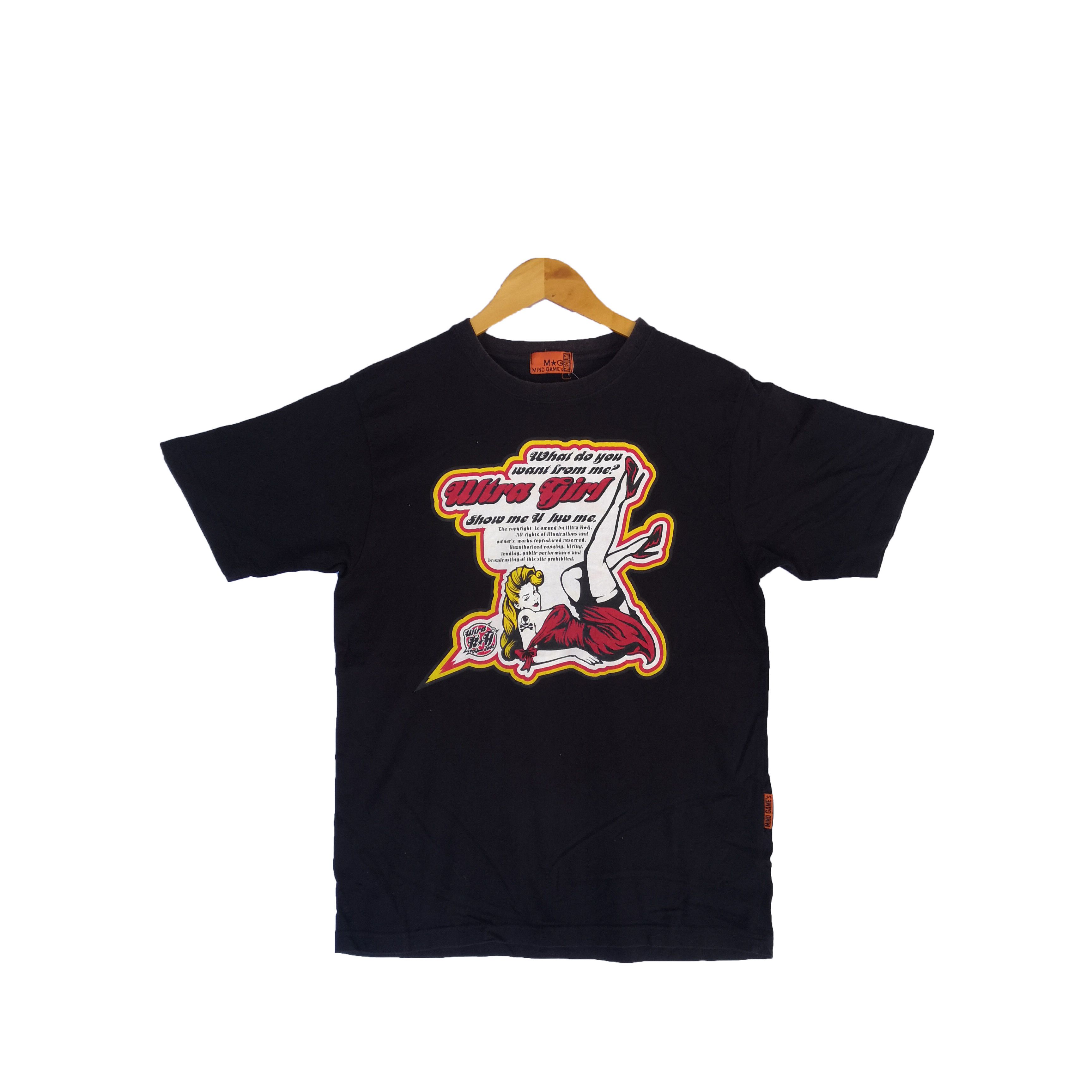 Japanese Brand Y2K Ultra Girl T-Shirt Nude Hentai Naked Japanese Tees Size US M / EU 48-50 / 2 - 1 Thumbnail