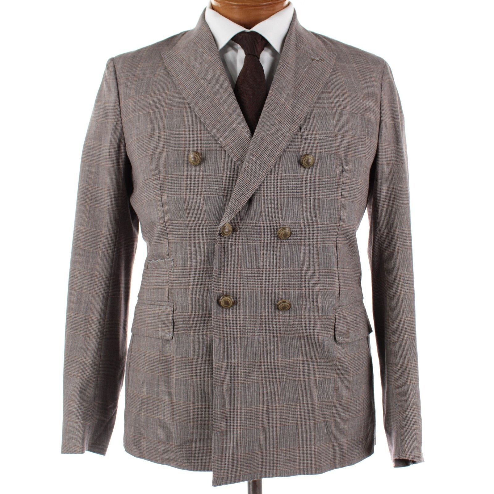 Eleventy Eleventy Suit Size US 40 in Brown Size 40R - 1 Thumbnail