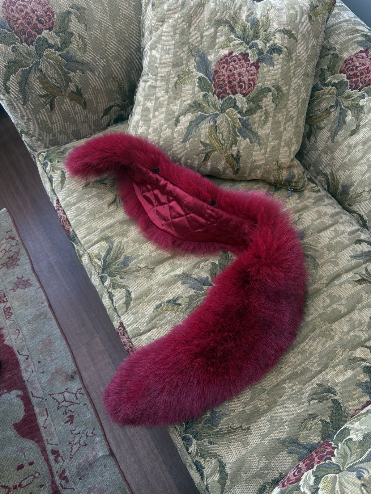 Vintage Faux fur collar Size ONE SIZE - 4 Thumbnail