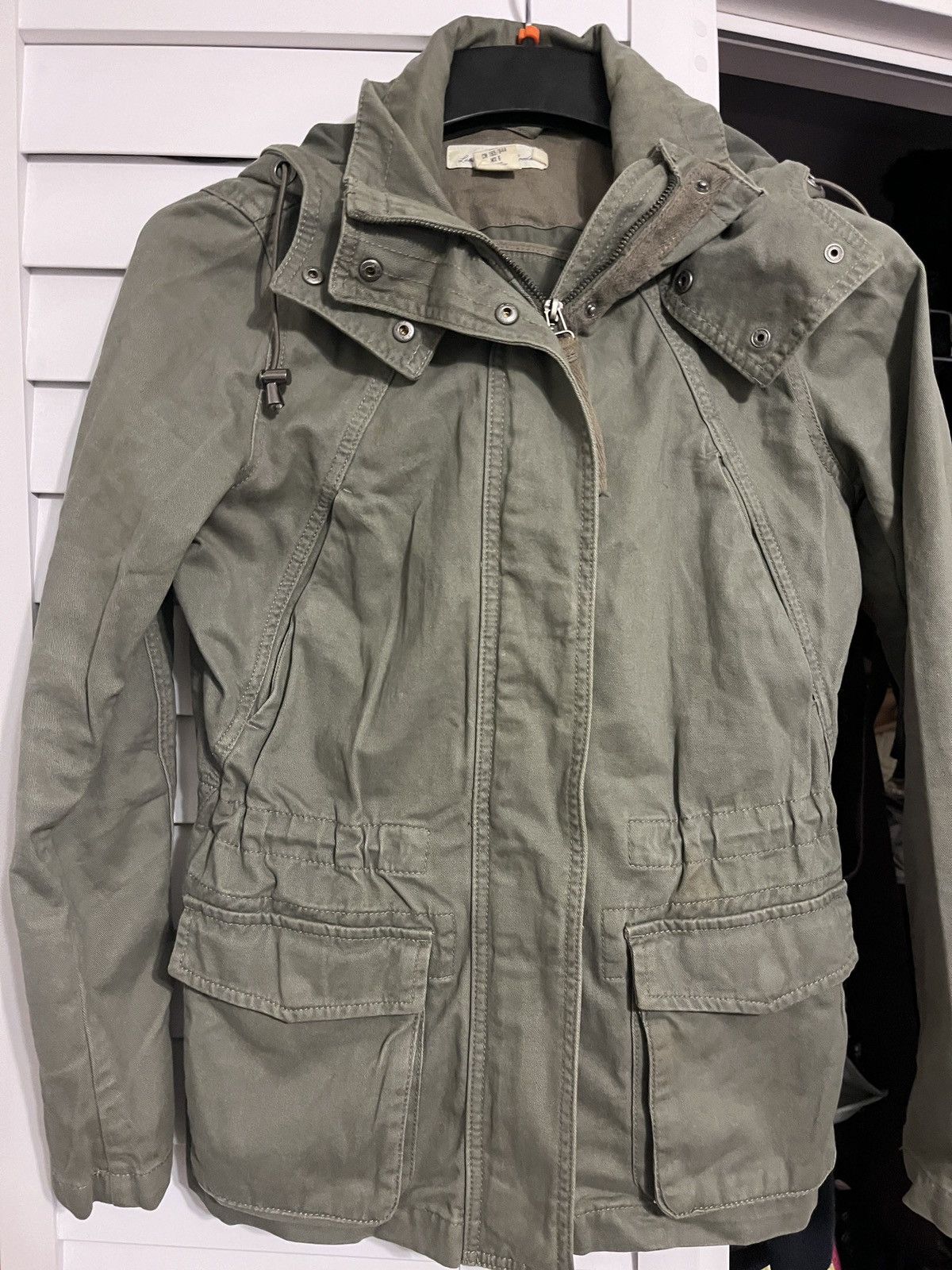 L.O.G.G. Khaki jacket. Size 6. Like new Size S / US 4 / IT 40 - 1 Thumbnail