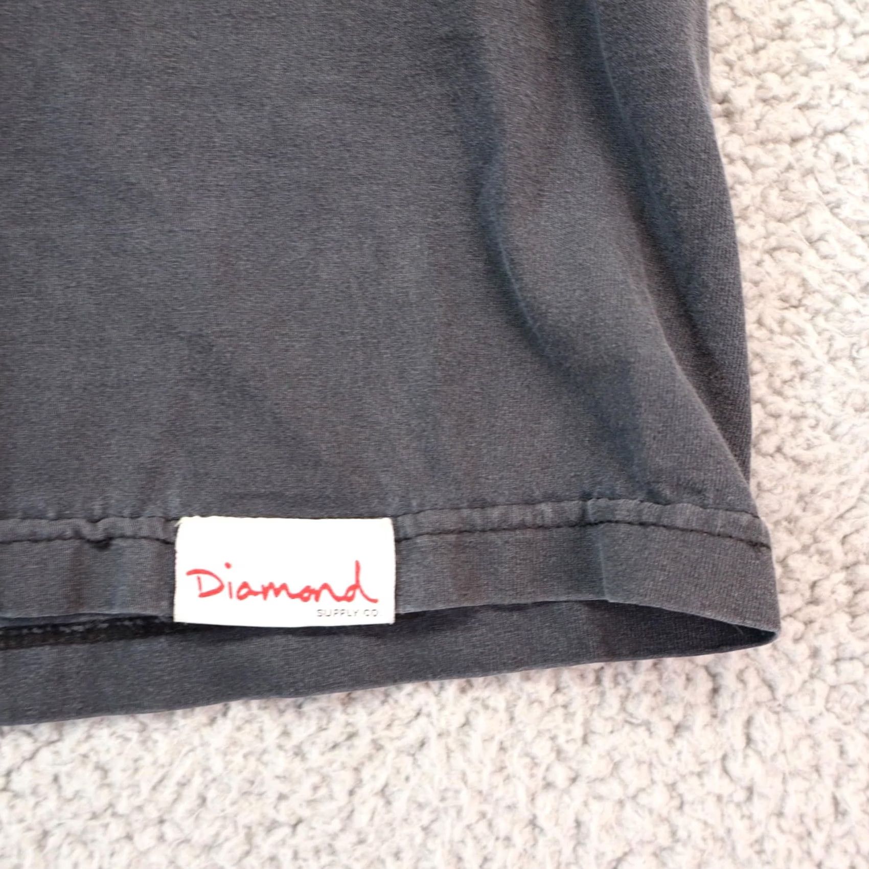 Diamond Supply Co. Diamond Supply Co. Black Shirt T-Shirt Mens M Short Sleeve Crew Neck 100% Cotton 2020s US Made Size US M / EU 48-50 / 2 - 3 Thumbnail