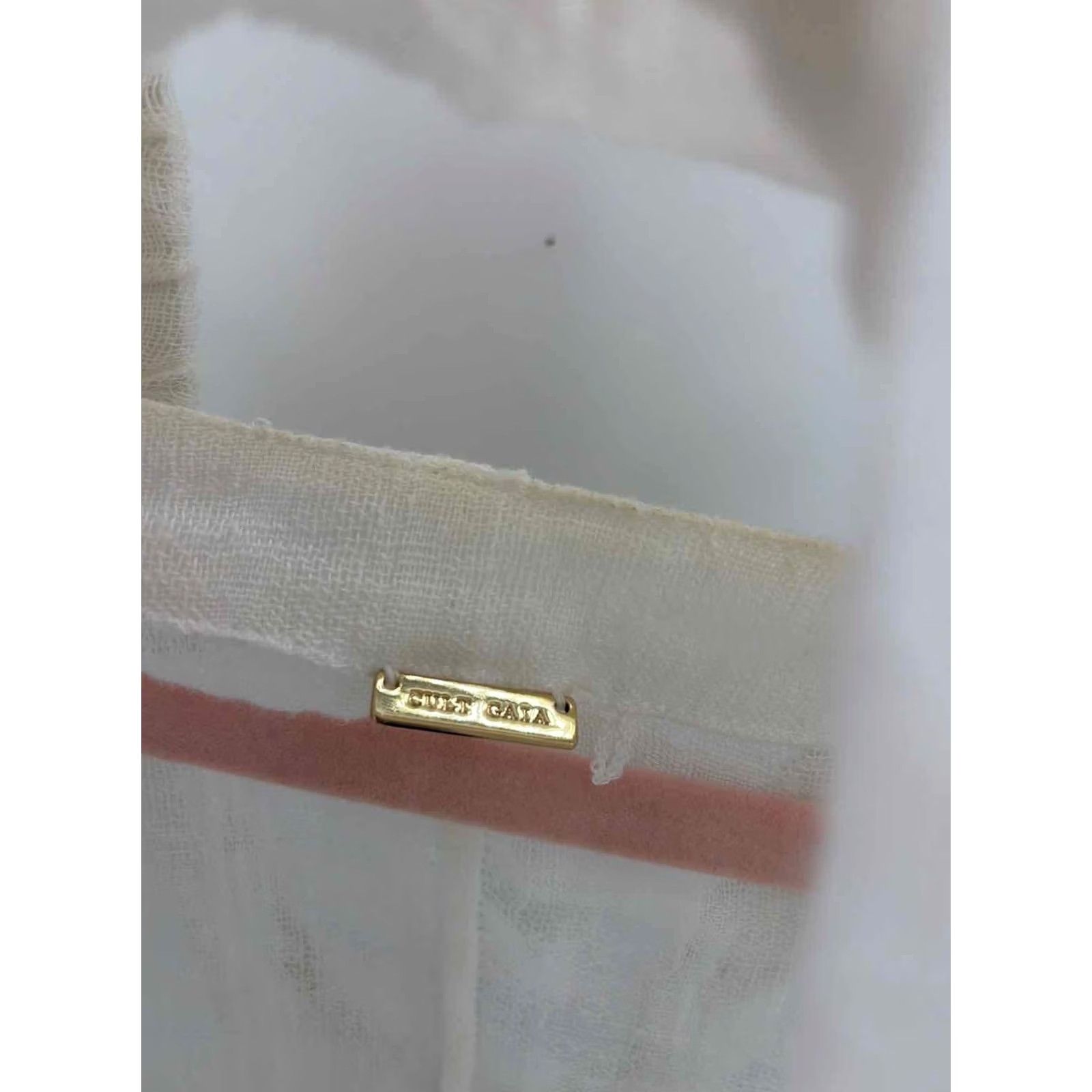 Cult Gaia Pre-Owned Cult Gaia Ivory XS Hi-Low Blouse Size XS / US 0-2 / IT 36-38 - 2 Thumbnail
